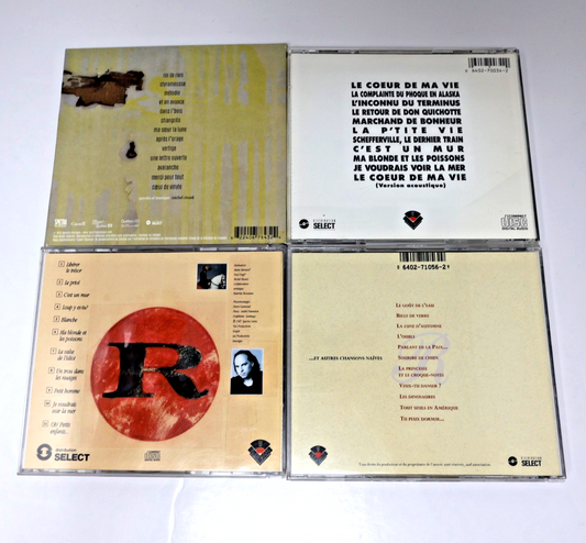 Michel Rivard Lot 4 CD Un Trou dans les Nuages/Le Goût de L'Eau/Roi de Rien