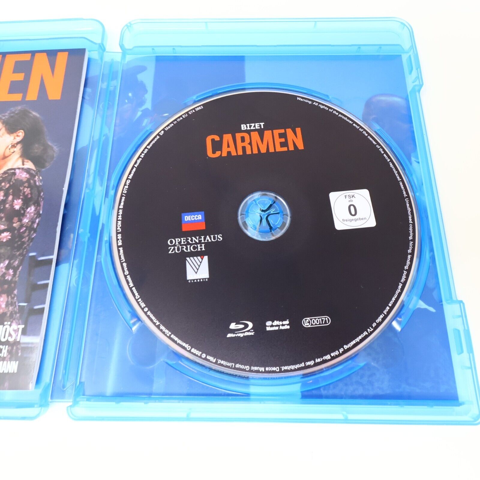 Bizet Carmen Blu-Ray Jonas Kaufmann Vesselina Kasarova Franz Welser-Most Zurich