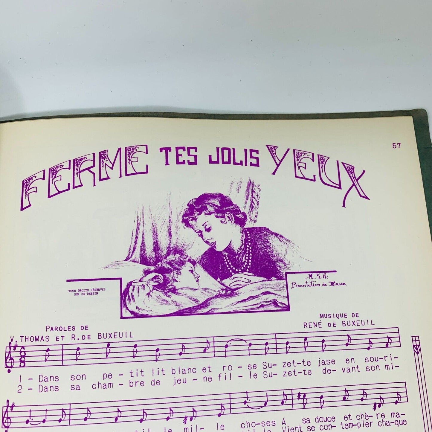 1939 La Bonne Chanson Partitions Charles-Émile Gadbois Séminaire St-Hyacinthe