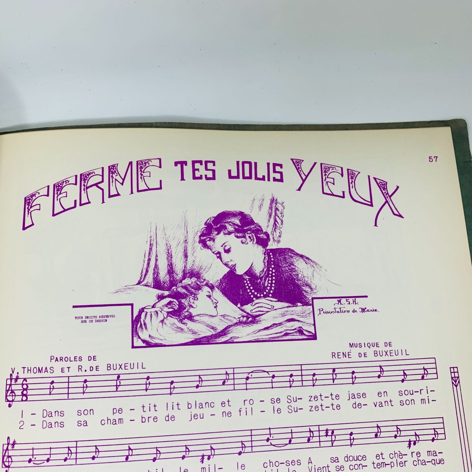1939 La Bonne Chanson Partitions Charles-Émile Gadbois Séminaire St-Hyacinthe