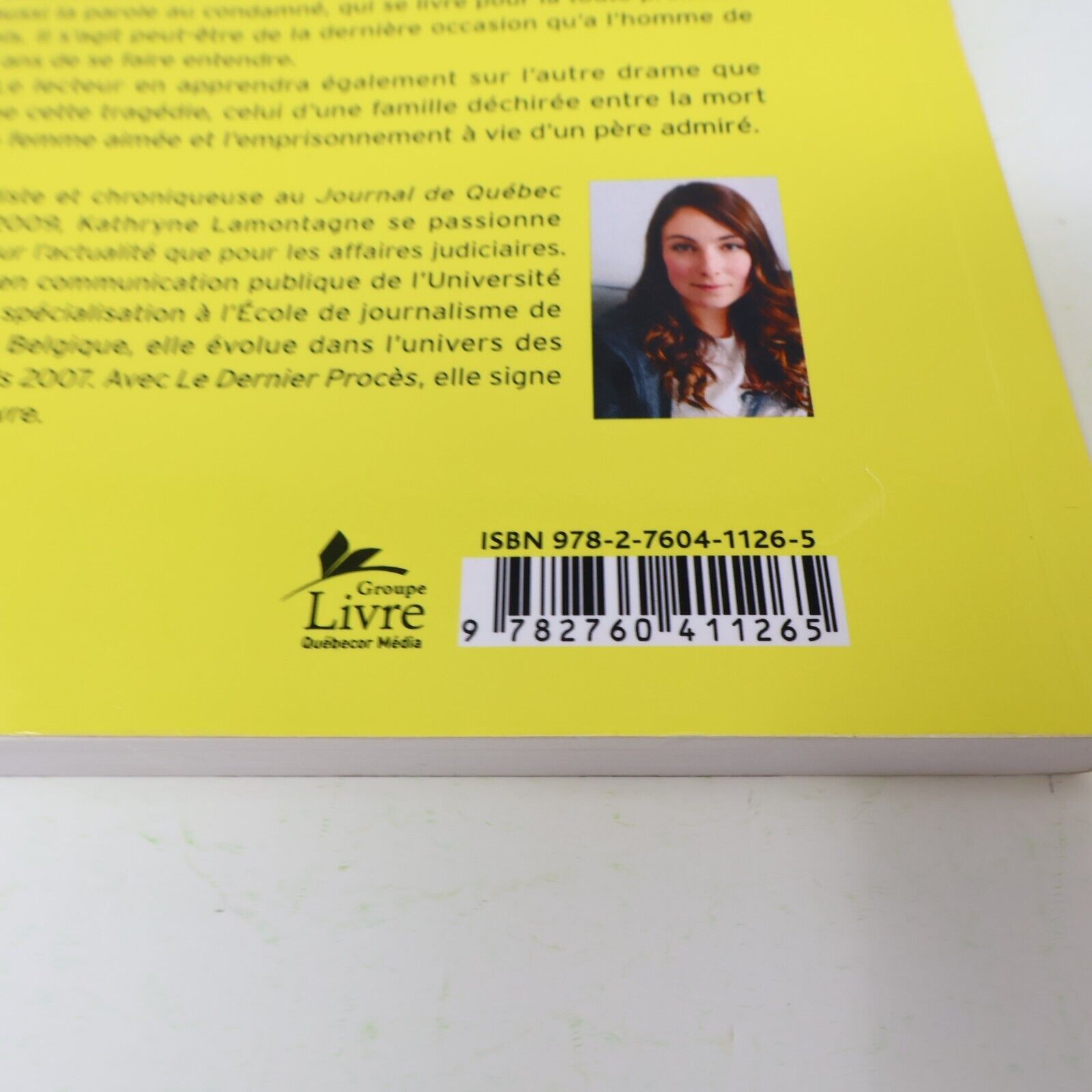 2014 Le Dernier Procès l'Affaire Jacques Delisle Kathryne Lamontagne Stanké PB