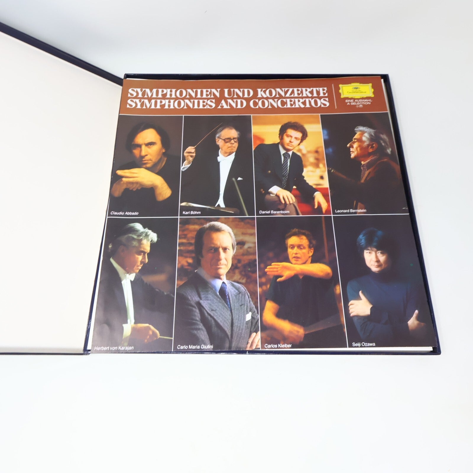 Beethoven Symphonie Nr. 1-2 5-6 8-9 Herbert von Karajan Berliner Lot 4 LP Record