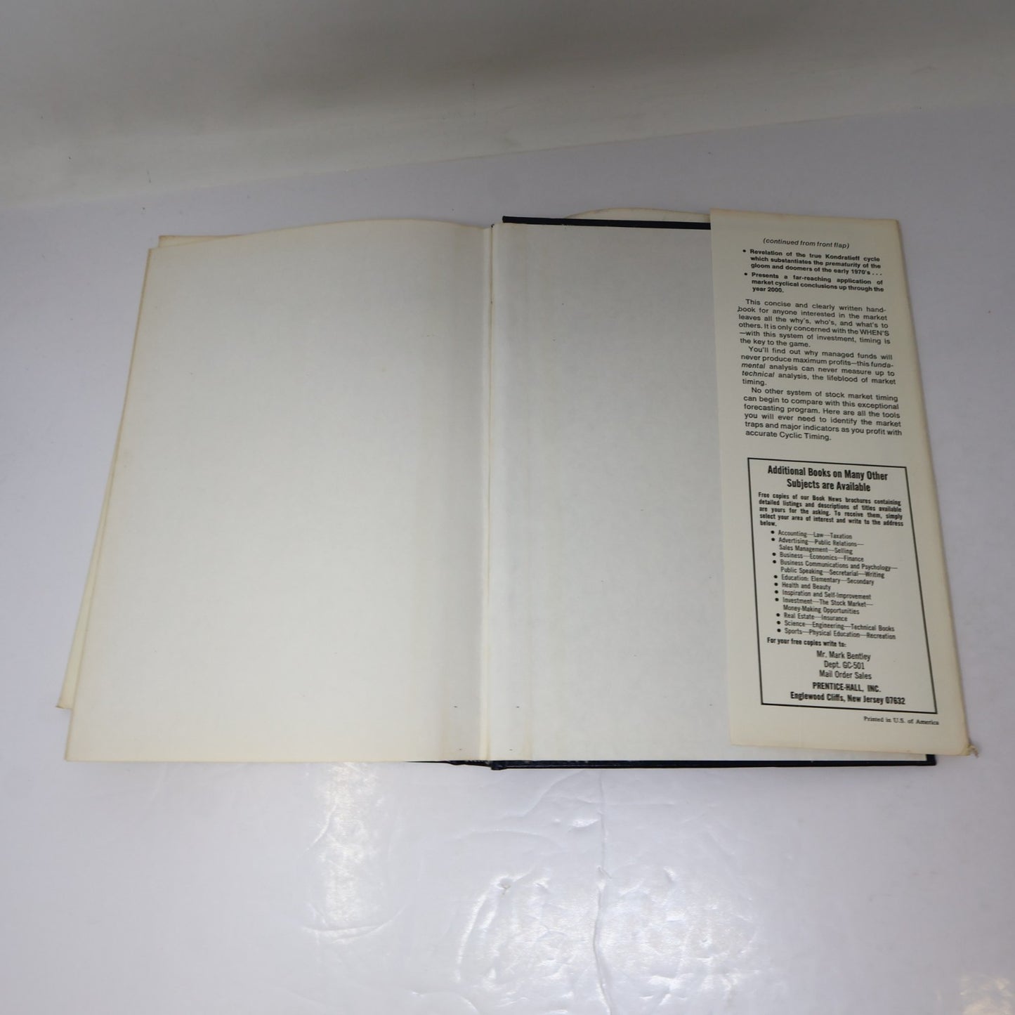 Granville's New Strategy of Daily Stock Market Timing For Maximum Profit 1981 HC