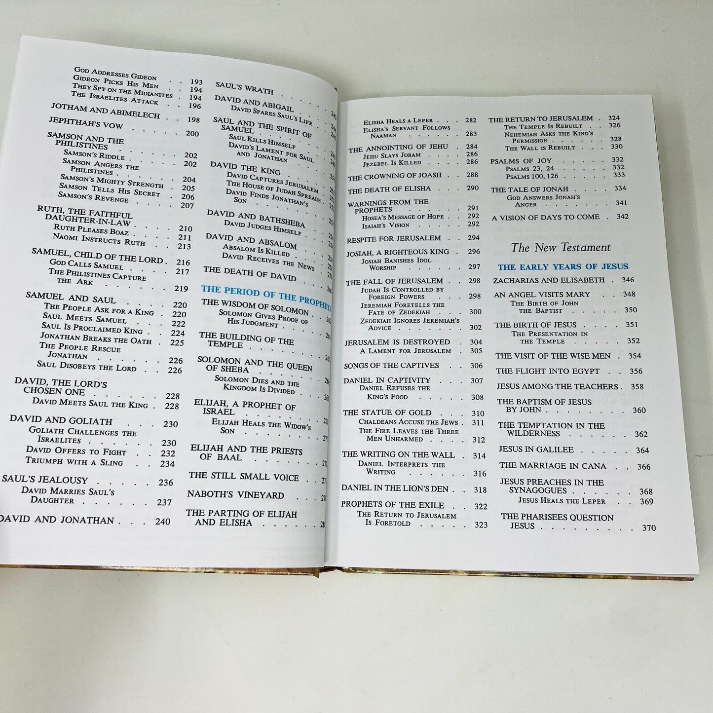 The Children's Bible by Golden Books Hardcover Old/New Testament Color for Kids