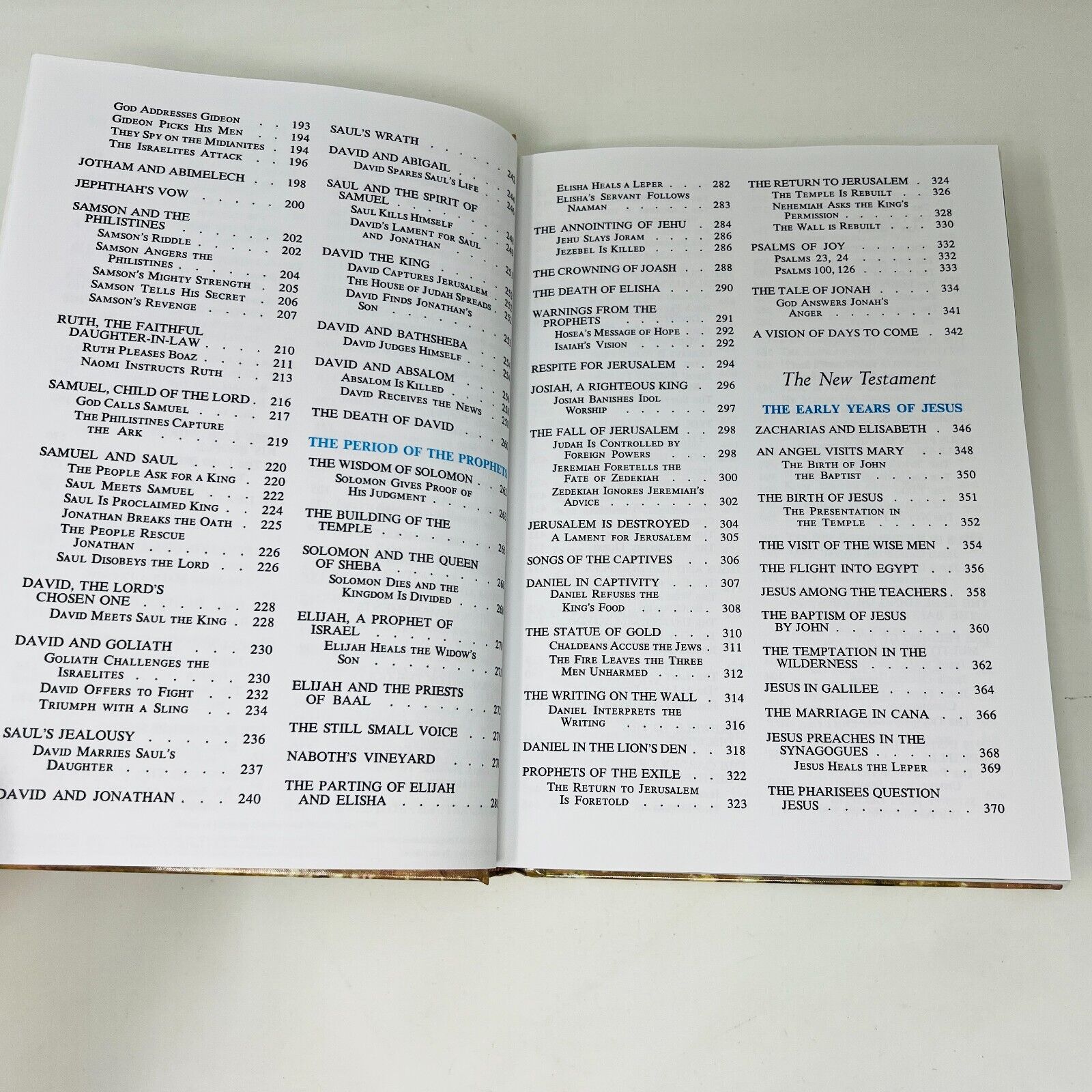 The Children's Bible by Golden Books Hardcover Old/New Testament Color for Kids