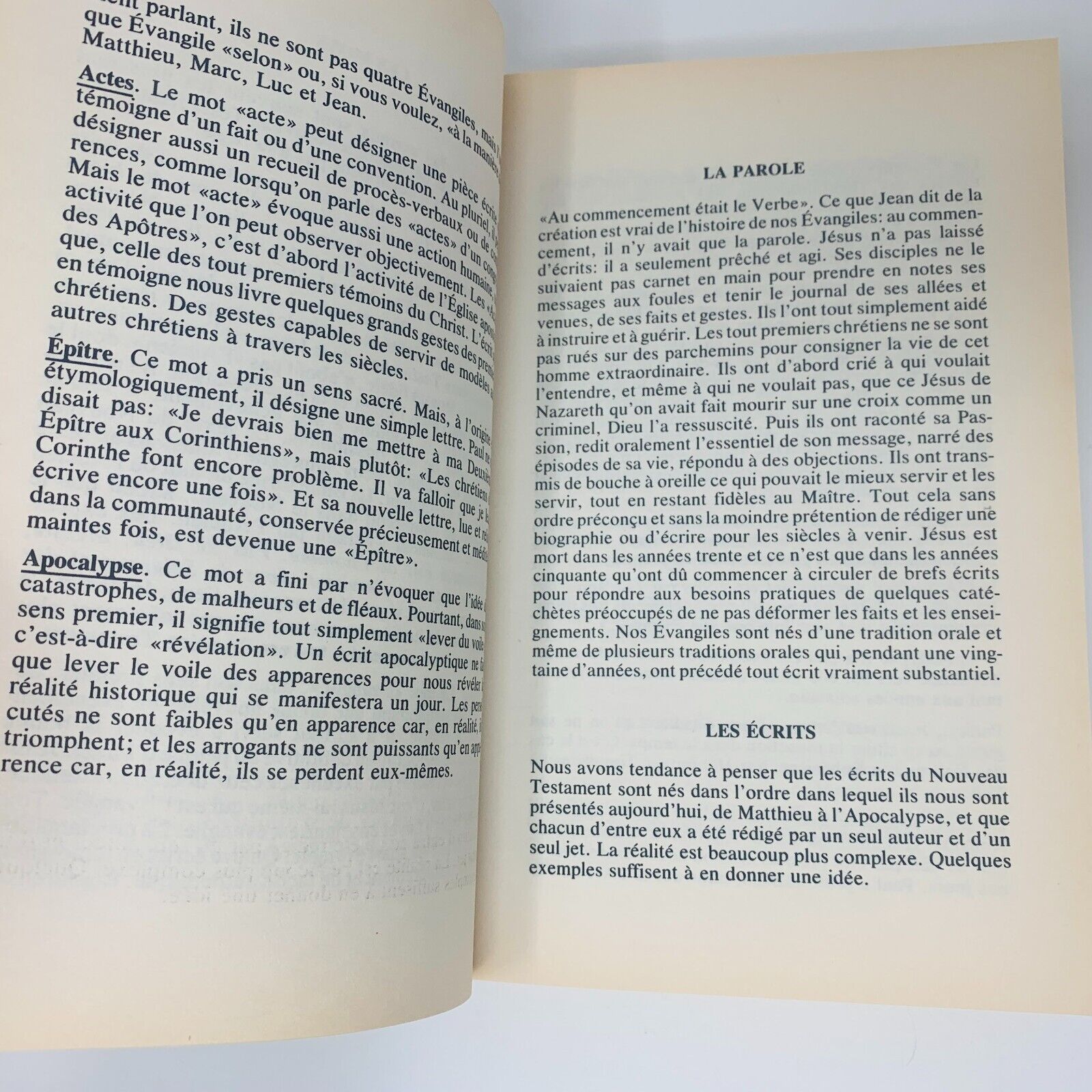 1987 Le Nouveau Testament de la Bible de Jérusalem Anne Sigier / Cerf Français