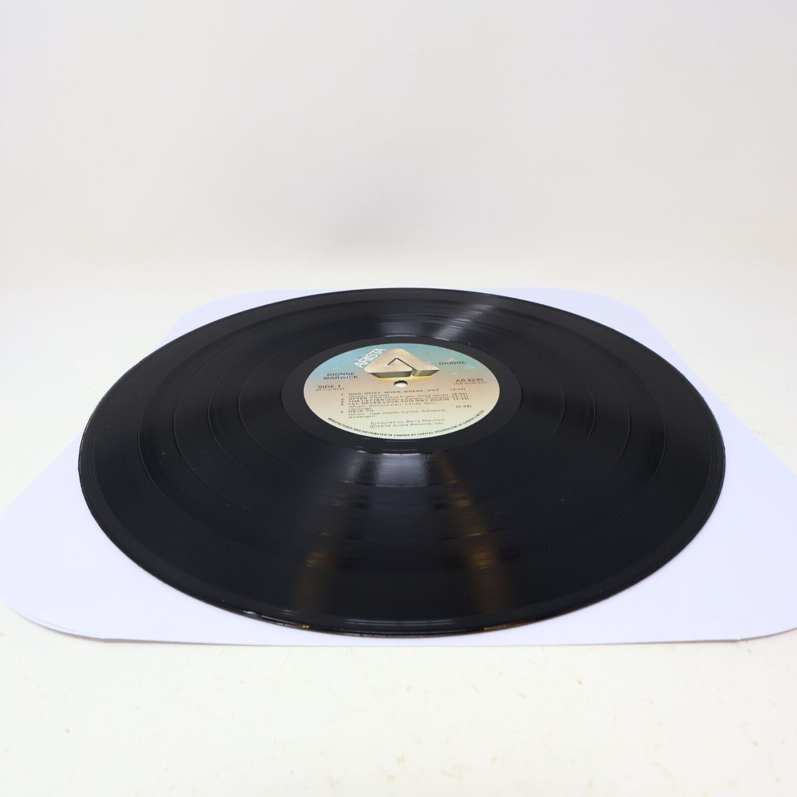 Dionne Warwick Dionne LP Record Vinyl Arista  AB 4230 Canada 1979 Funk Soul 70s