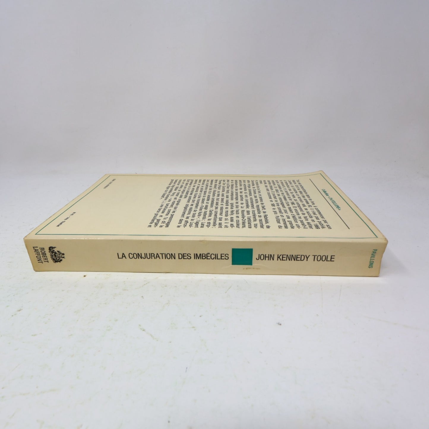 1981 La Conjuration des Imbéciles John Kennedy Toole Robert Laffont Roman Livre