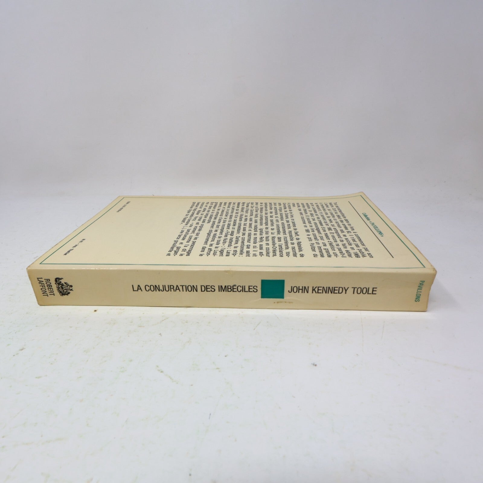 1981 La Conjuration des Imbéciles John Kennedy Toole Robert Laffont Roman Livre