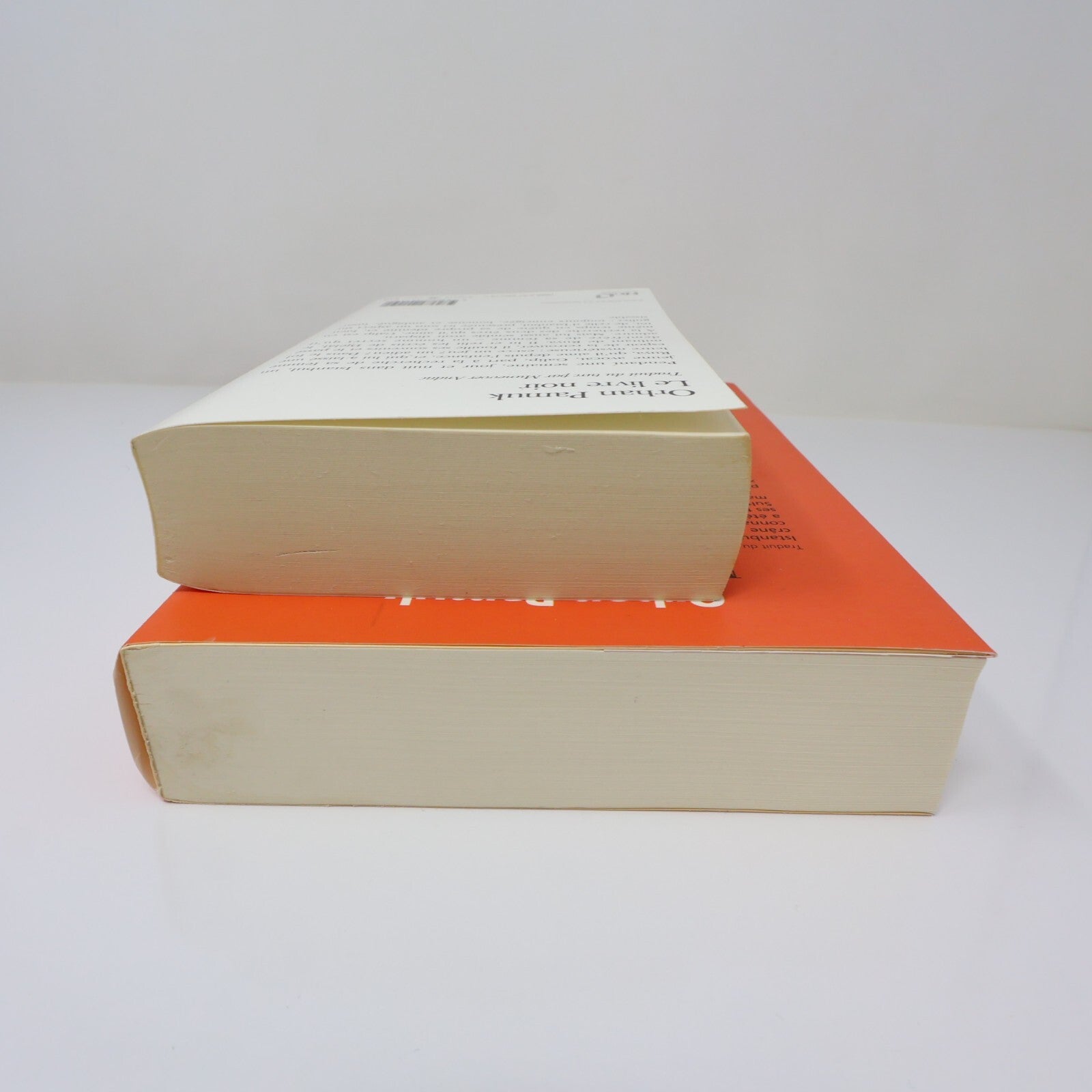 Orhan Pamuk Lot 2 Livres Le Livre Noir/Mon Nom est Rouge Crime et Mystère French