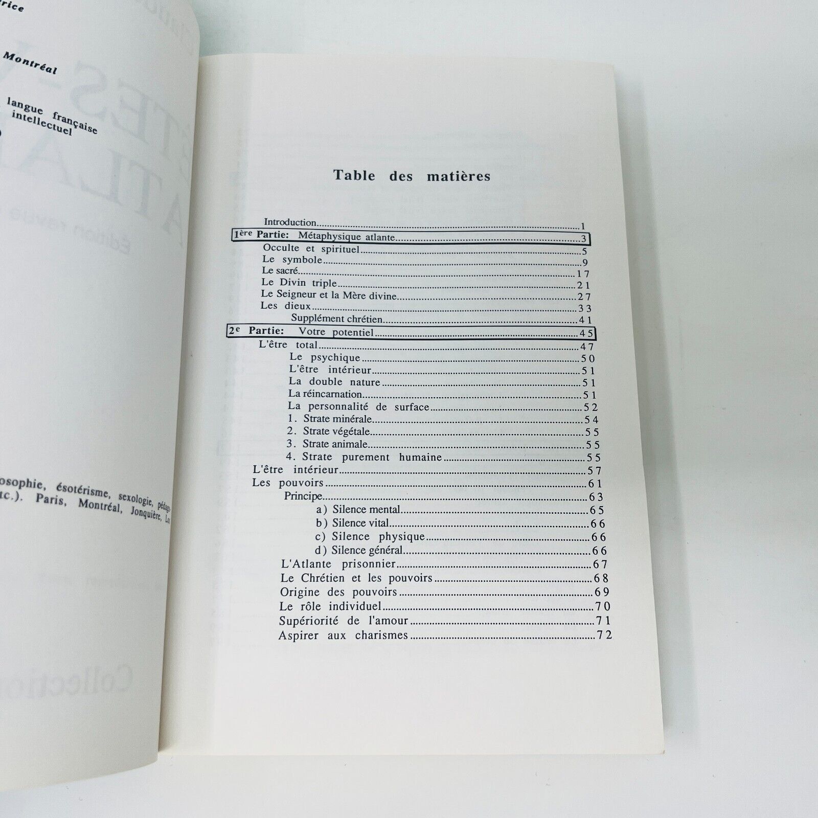 Êtes-Vous Atlante?/Un Atlante Parle Claude Gérard Sarrazin Lot Livres Atlantide