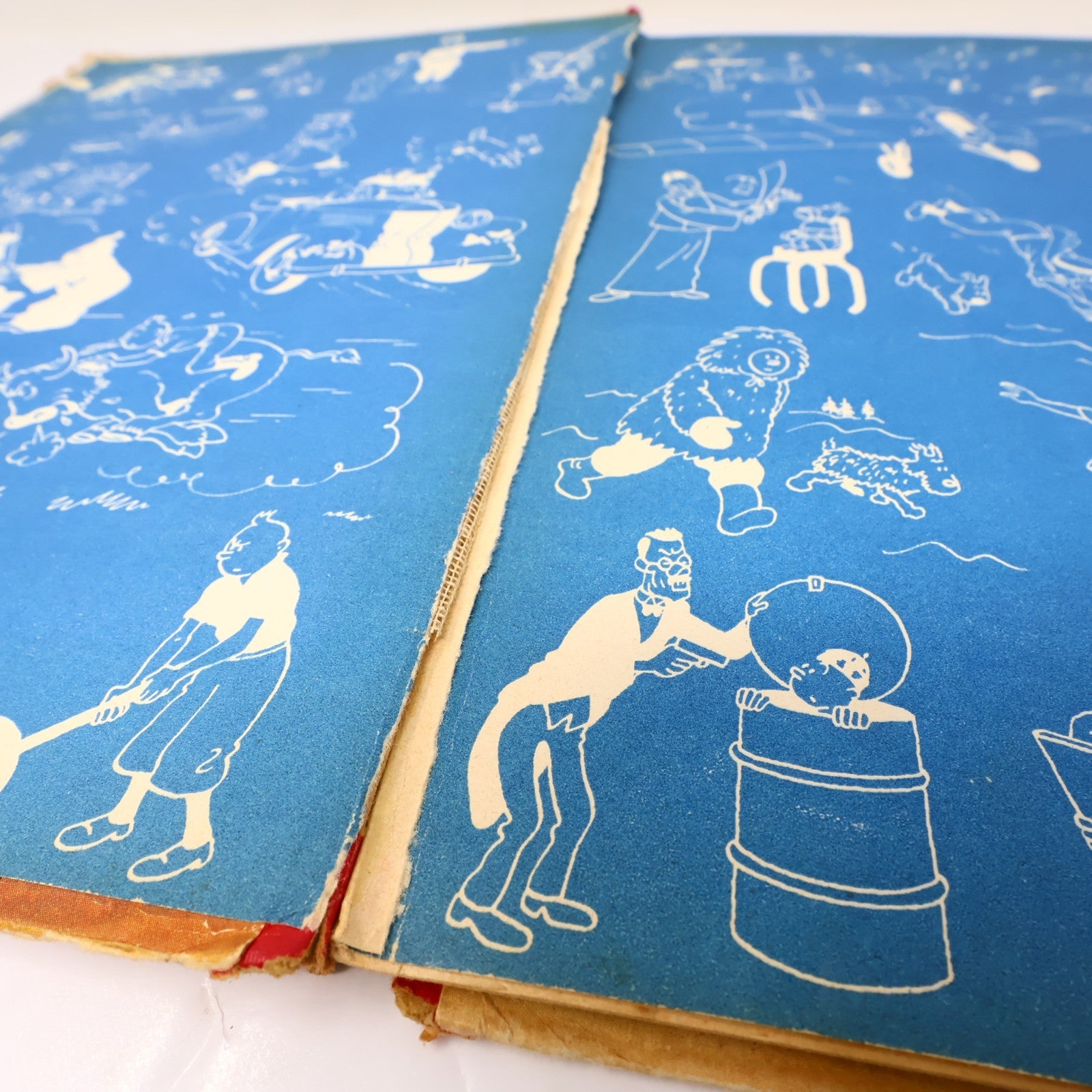 Tintin L'Étoile Mystérieuse Hergé Casterman 1954 HC B9 Belgique Français/French