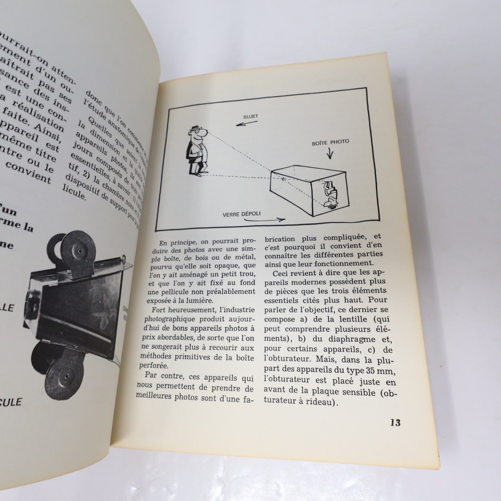 Apprenez la Photographie avec Antoine Désilets De L'homme 1969 PB Français Livre