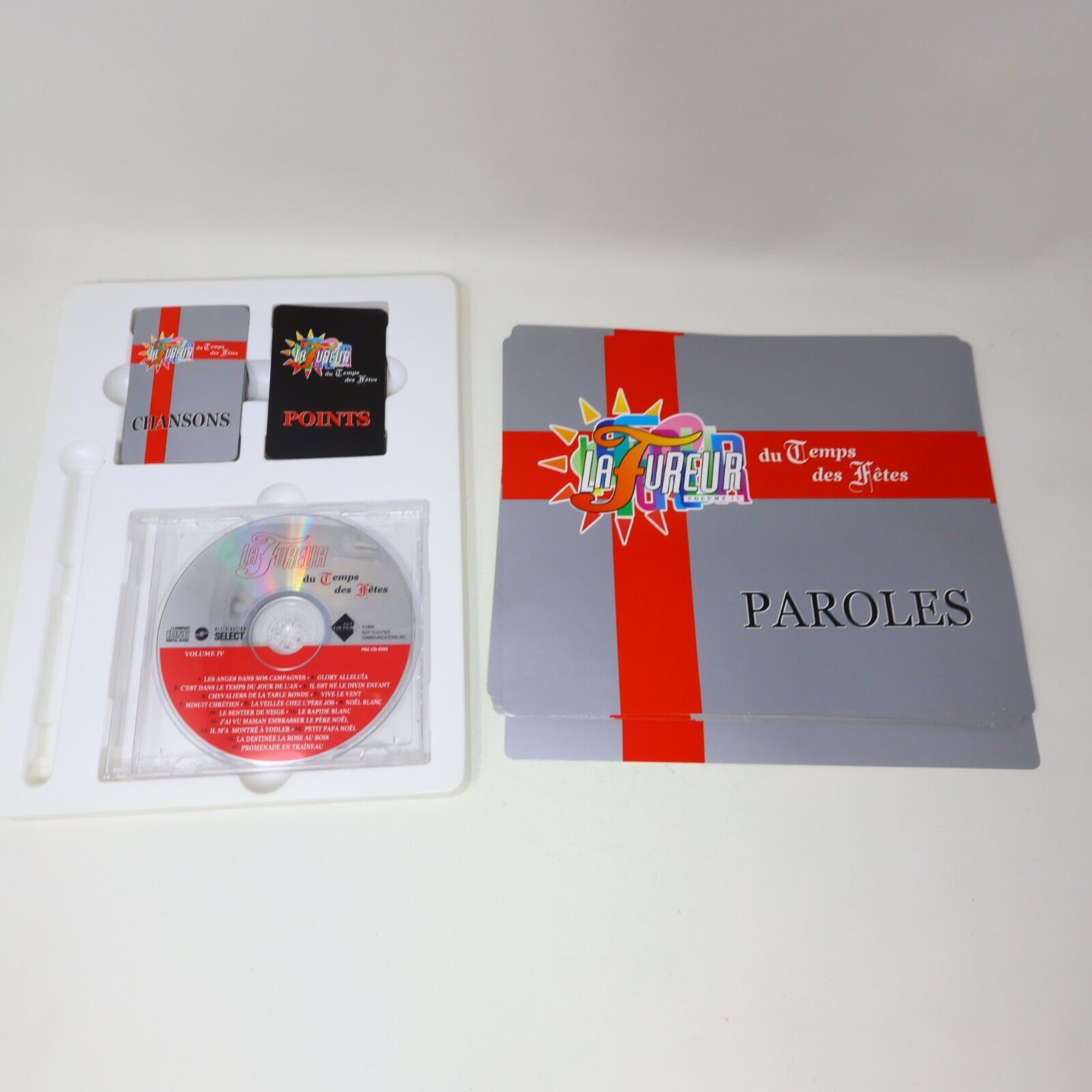 La Fureur Volume 2 & Temps des Fêtes Lot de 2 Jeux Société CD Véronique Cloutier