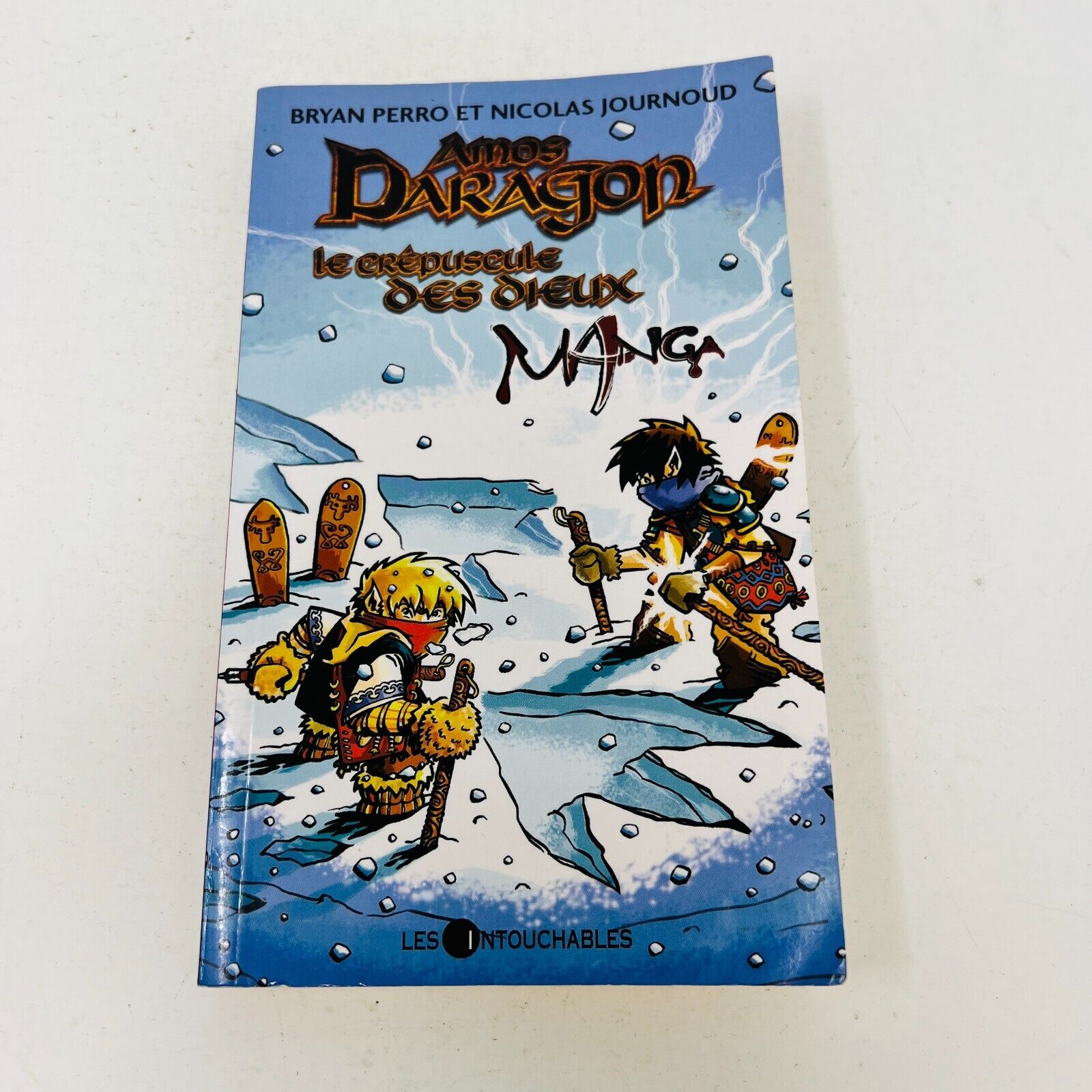 Amos Daragon Mangas #1-3 Les Intouchables Lot Bryan Perro Porteur de Masques