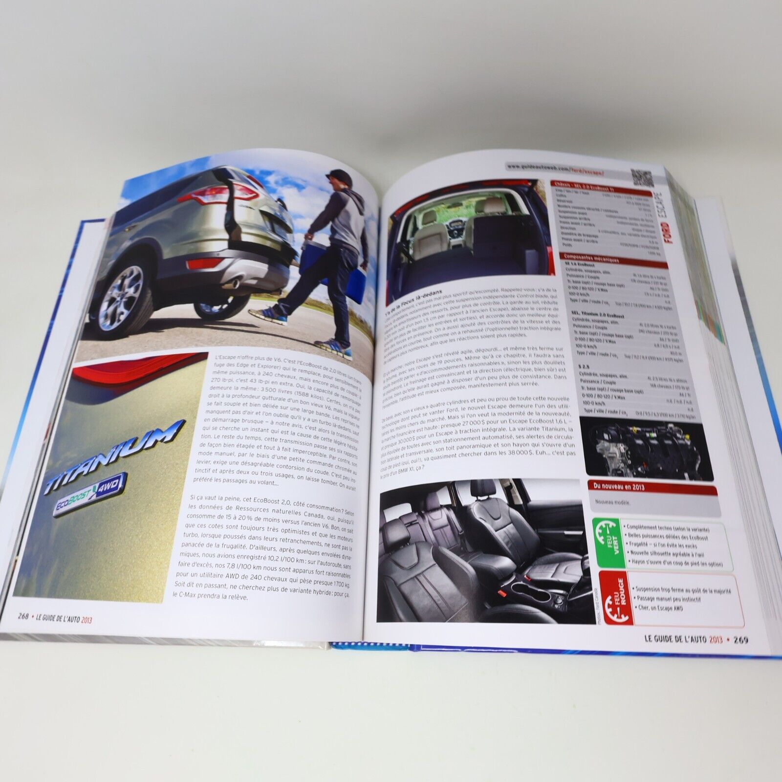 Le Guide de l'Auto 2013 Denis Duquet Marc Lachapelle Gabriel Gélinas Chars Autos