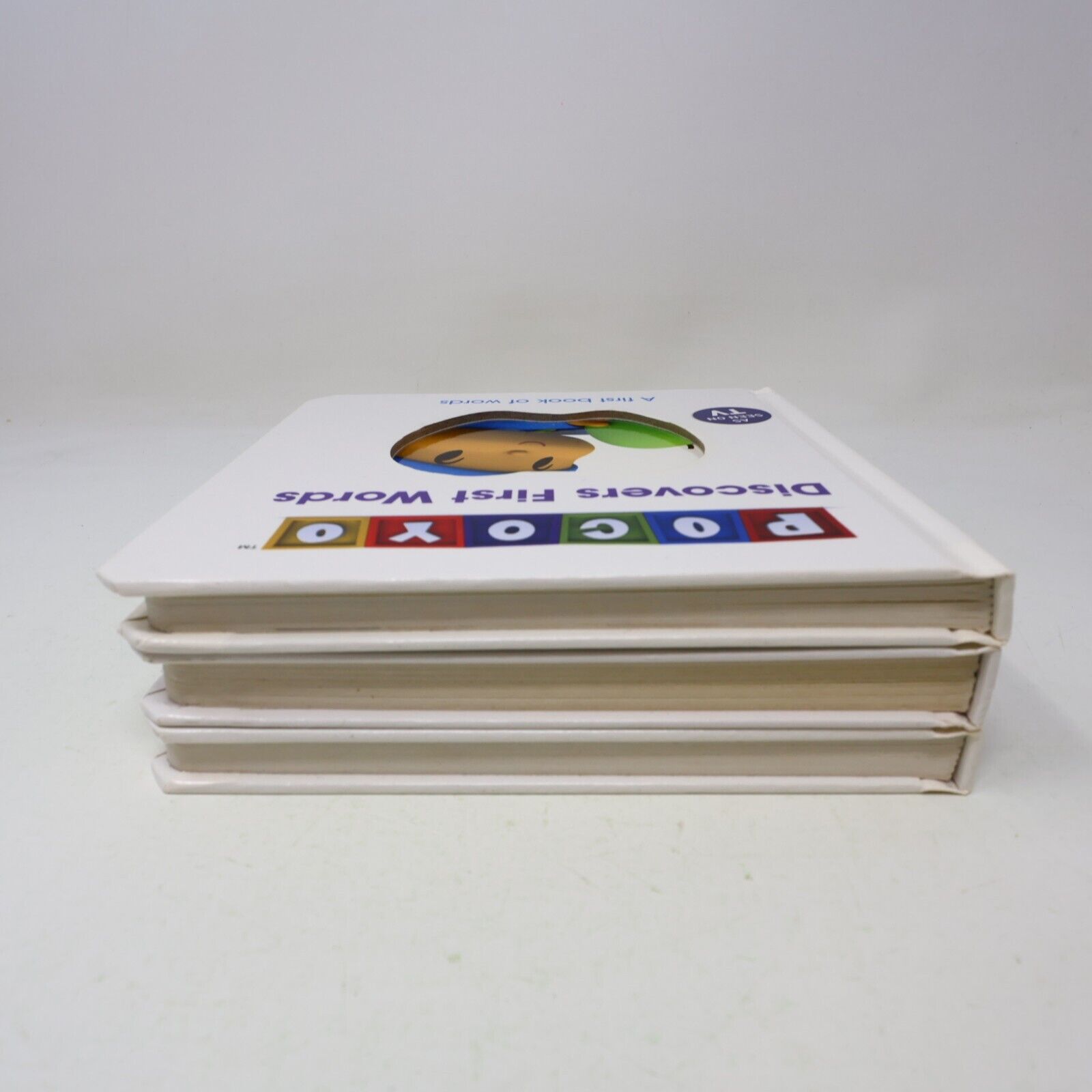 Pocoyo Lot 3 Books Young Children Feelings Colors First Words Red Fox Hardcover