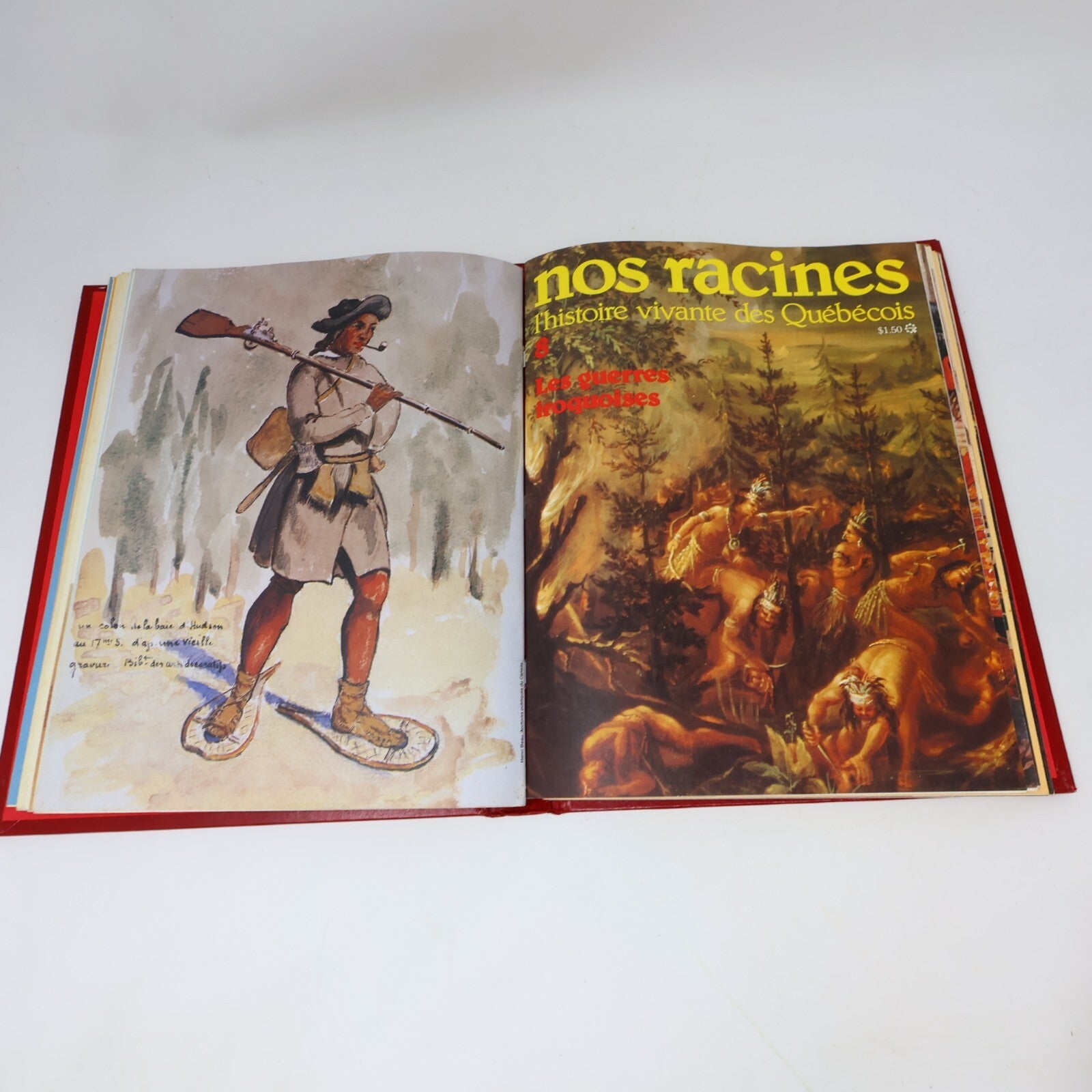 Nos Racines Histoires Vivante des Québécois Jacques Lacoursière Magazines Lot 12