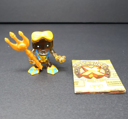 Treasure X Gold-Fin Rare Crystal Figure Scuba Scavenger Moose Toy Collectible