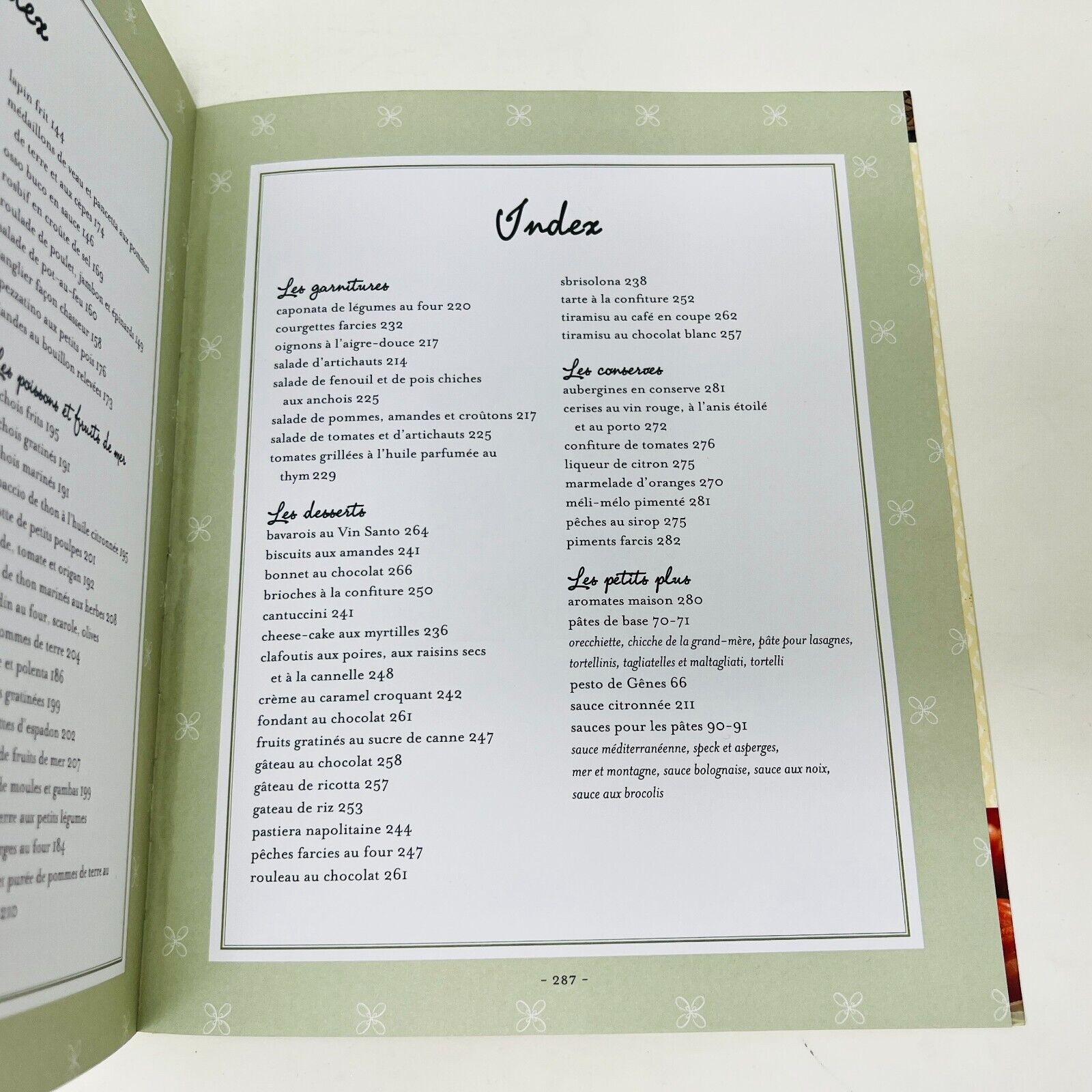 2011 Cuisinez avec Mamma Mia Livre de Recettes Italiennes Cuisine en Français