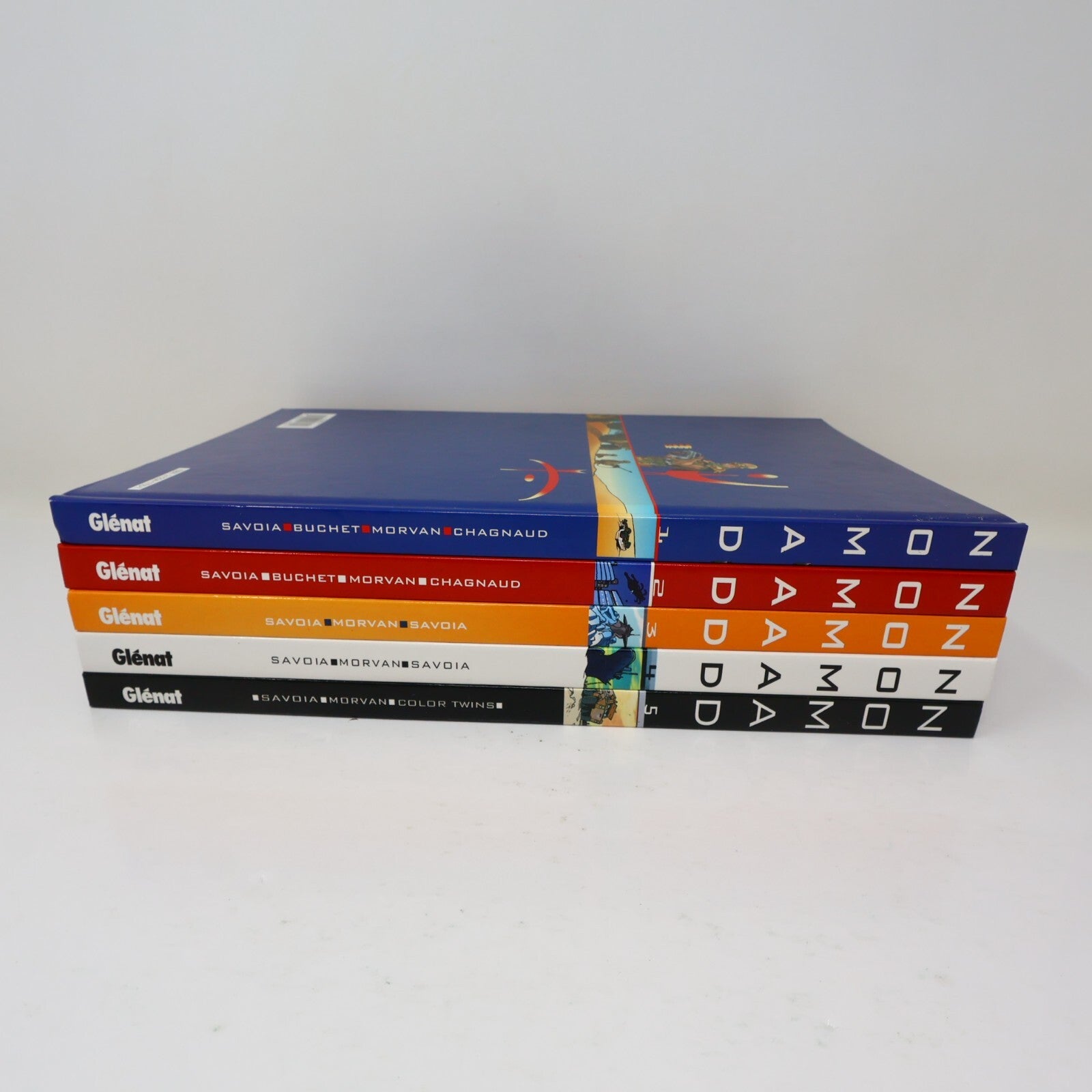 Nomad #1-5 Lot 5 Bandes dessinées Glénat Savoia/Morvan/Buchet Mémoire Vive Bd HC