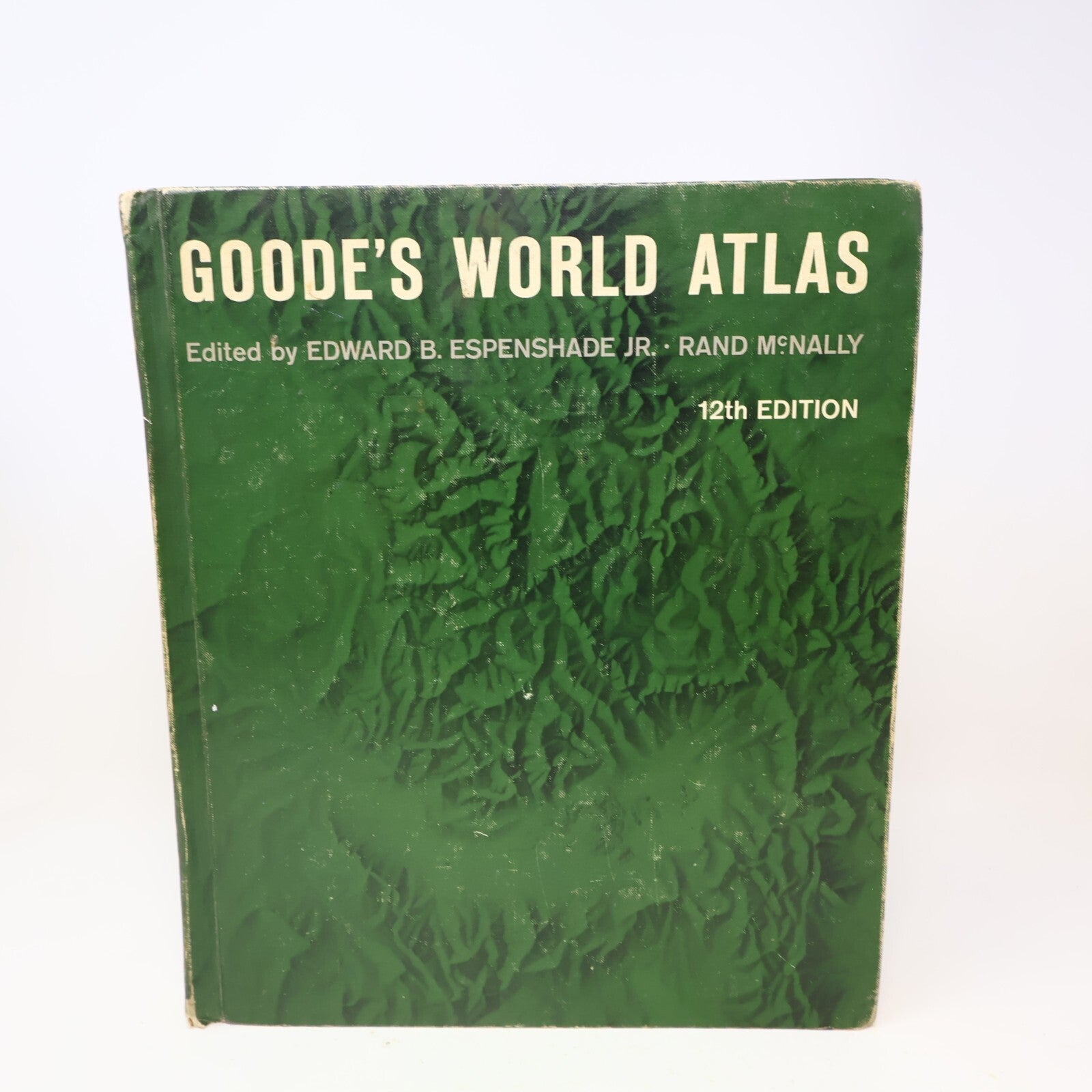 1966 Goode's World Atlas 12Th Edition Edward B. Espenshade Jr. Geography Book HC