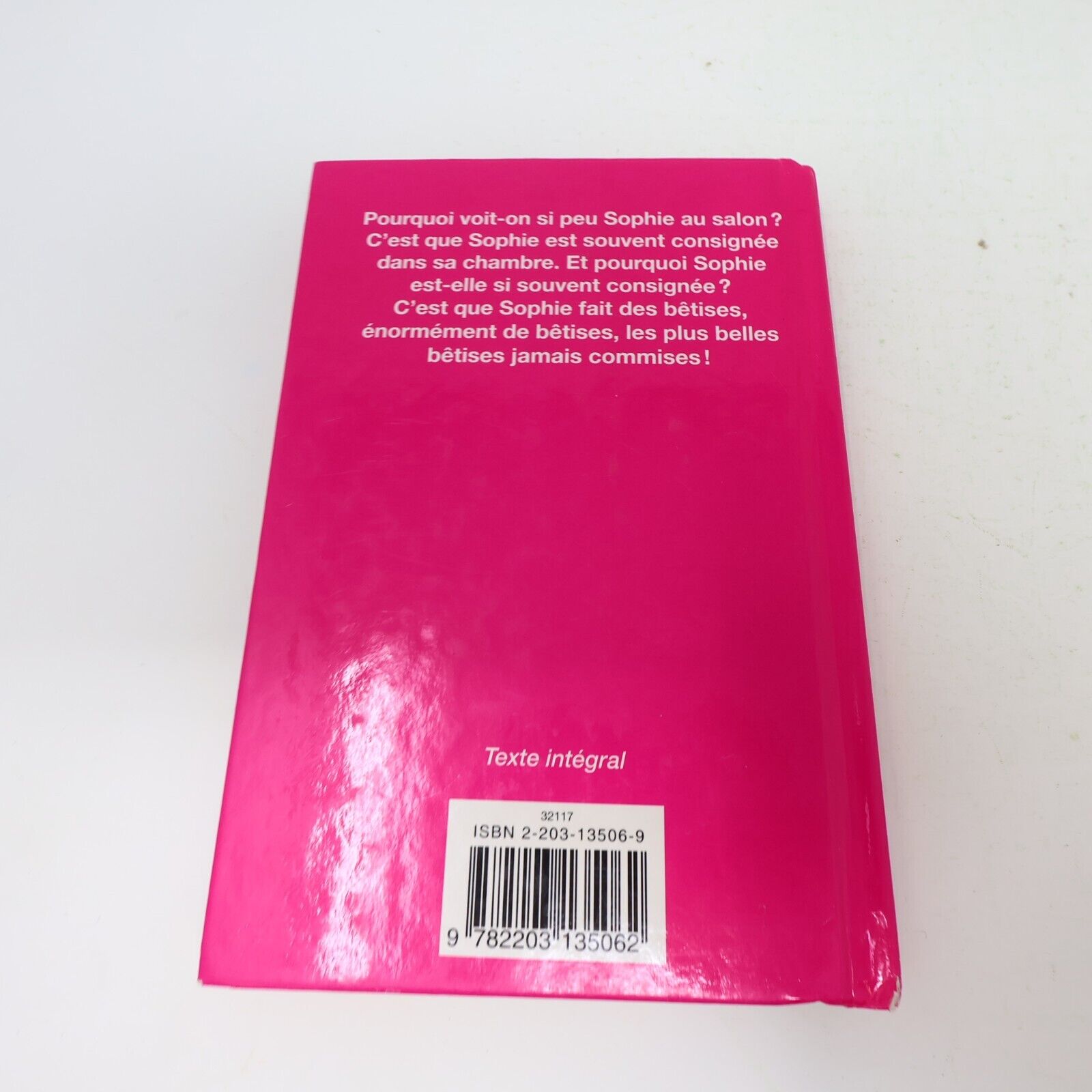 Lot 7 Livres Comtesse de Ségur Casterman Français Malheurs de Sophie HC