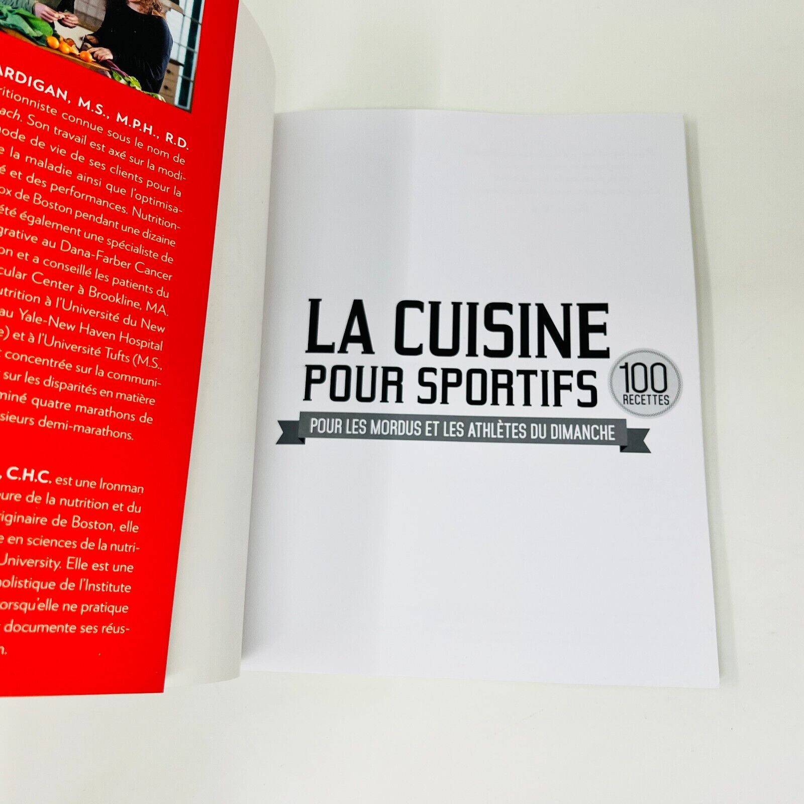 La Cuisine pour Sportifs 100 Recettes de Tara Mardigan/Kate Weiler en Français