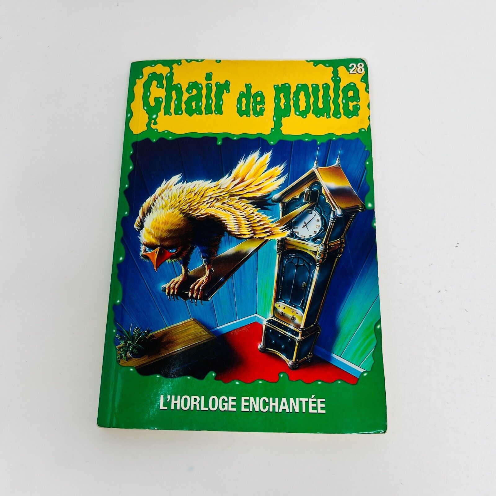8x Chair de Poule EH Lot French Goosebumps Français R.L. Stine 90s Plage Hantée