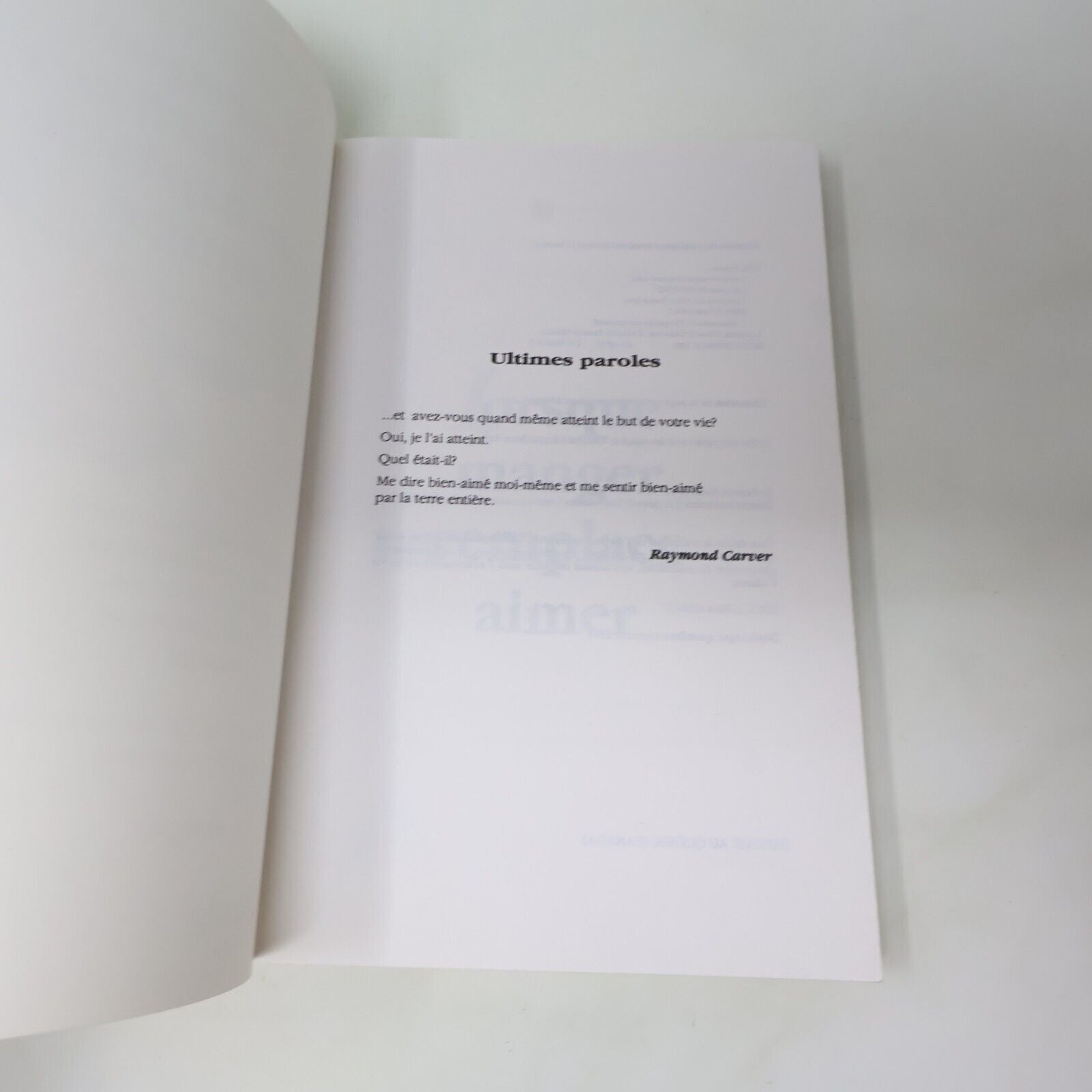 1991 Lorsque Manger Remplace Aimer de Geneen Roth Psychologie Stanké Français PB