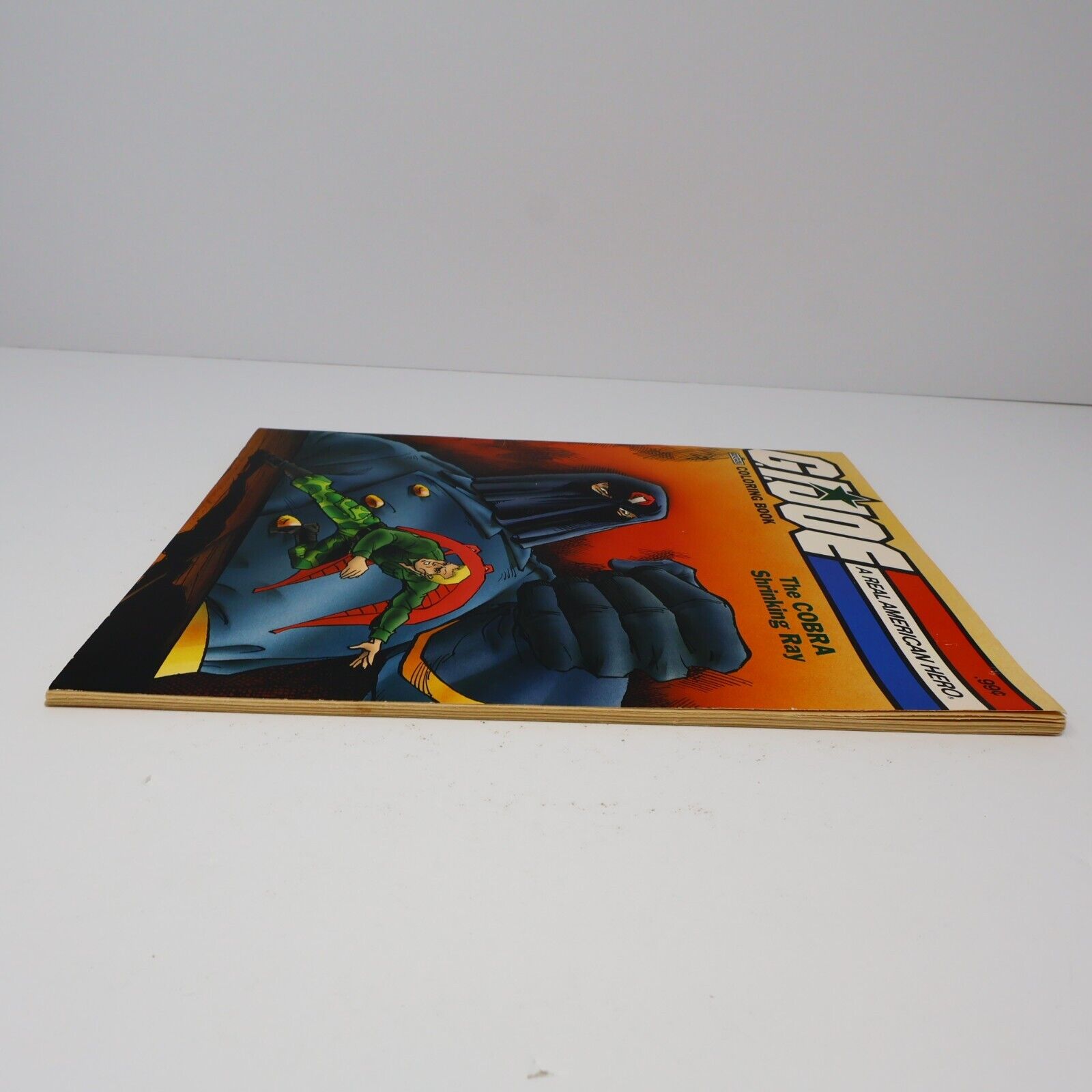 1988 The COBRA Shrinking Ray Coloring Book G.I. Joe by S.M. Ballard Paperback PB