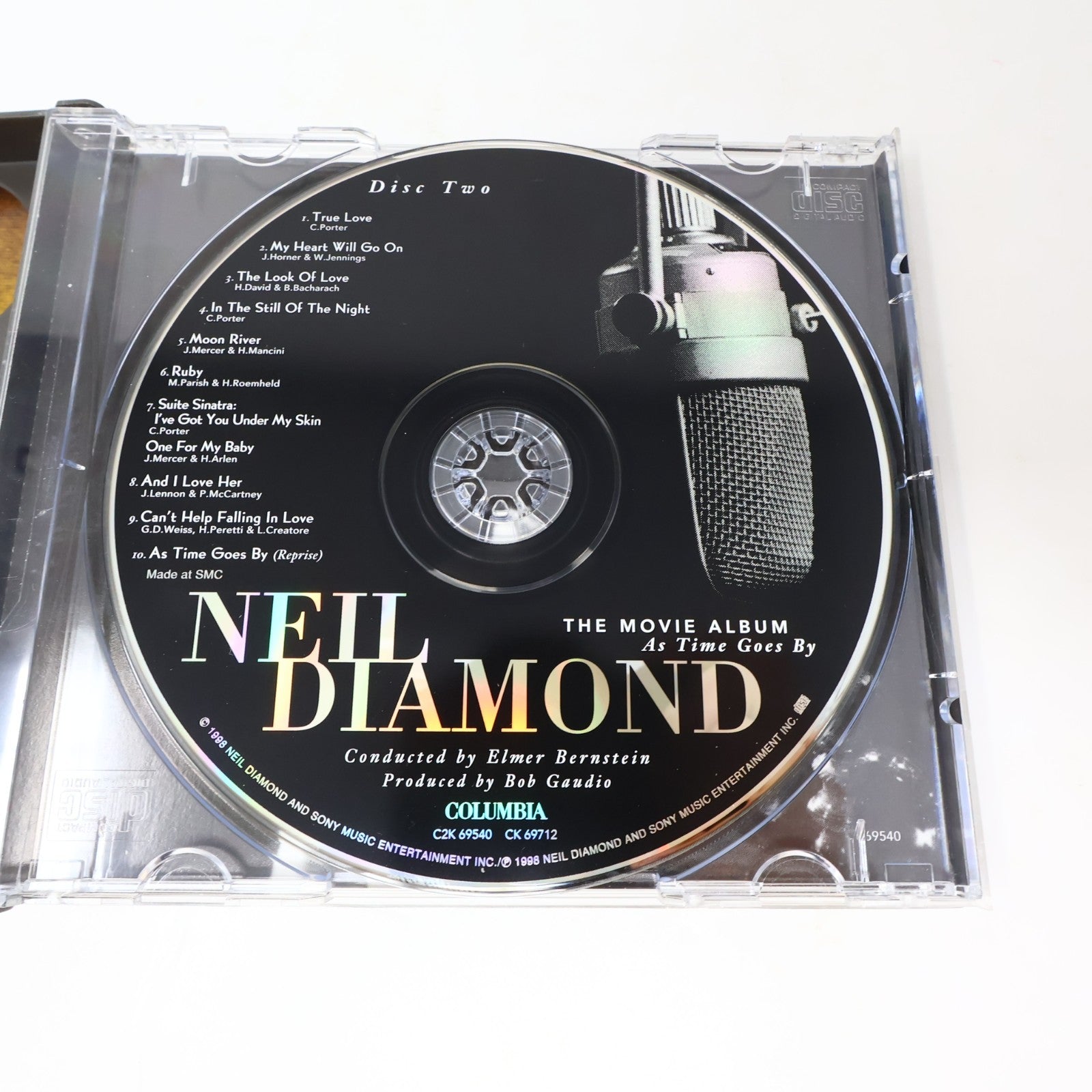 Neil Diamond Conducted By Elmer Bernstein The Movie Album As Time Goes By CD