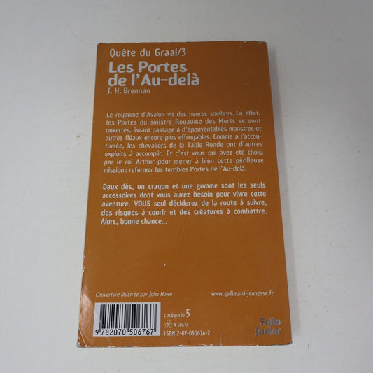 1996 Les Portes de l'Au-Delà La Quête du Graal #3 LDVELH James Herbert Brennan
