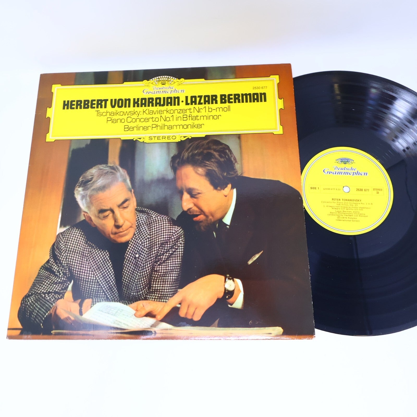 Tschaikowsky Von Karajan Lazar Berman Berliner Klavierkonzert 1 Record 2530 677