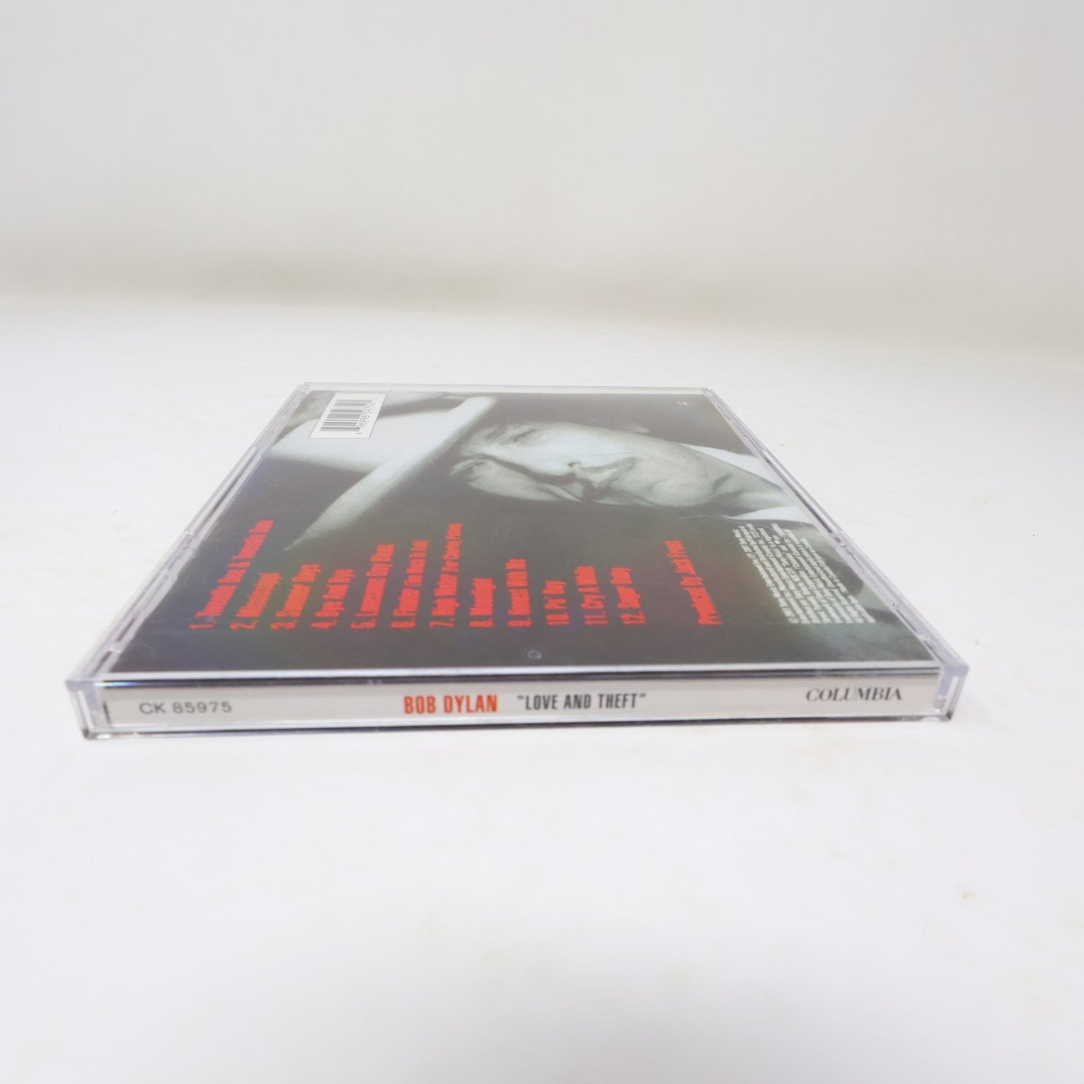 Bob Dylan Love And Theft CD 2001 Columbia Folk Rock CK 85975 Missisipi/Po' Boy