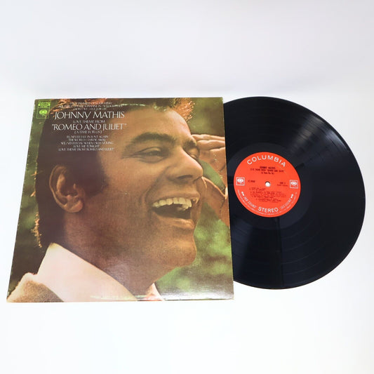 3x Johnny Mathis Raindrops Keep Fallin'/Greatest Hits/Romeo Juliet LP Record Lot