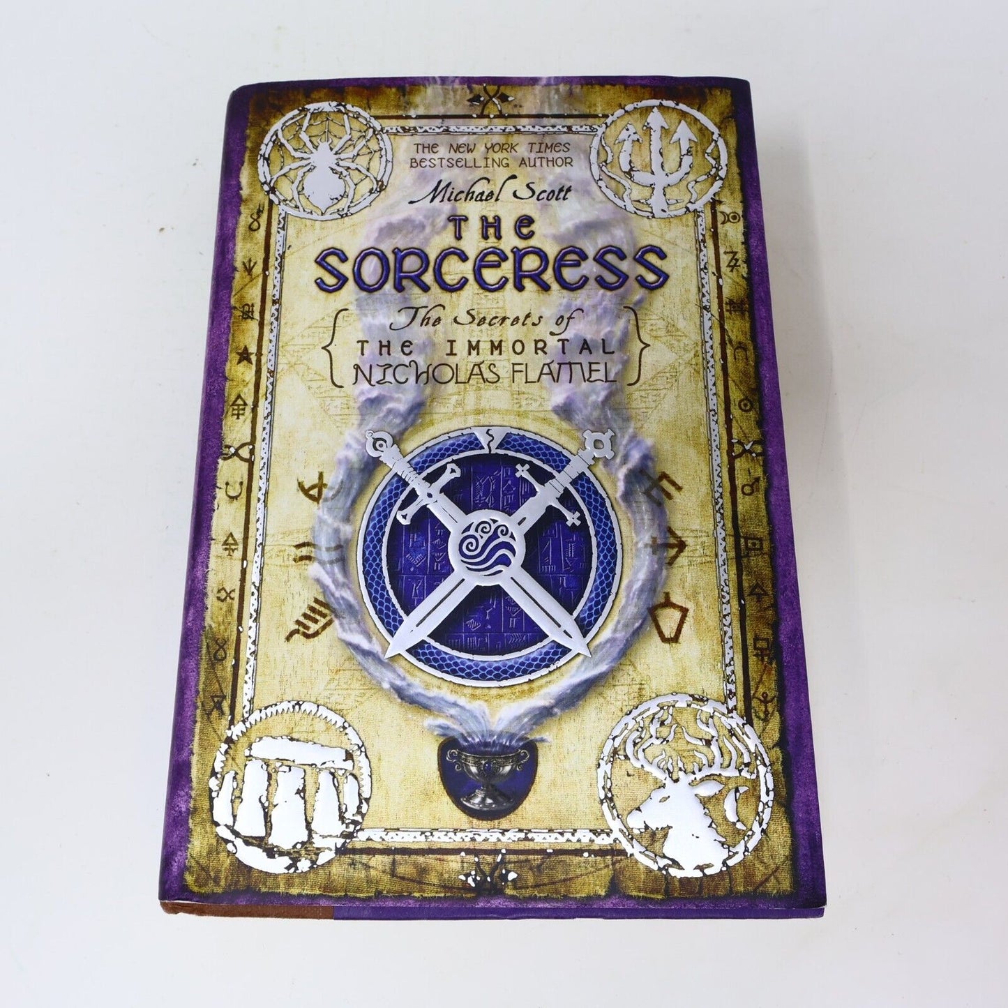 Lot 2 Books The Secrets of the Immortal Nicholas Flamel #2-3 by Michael Scott