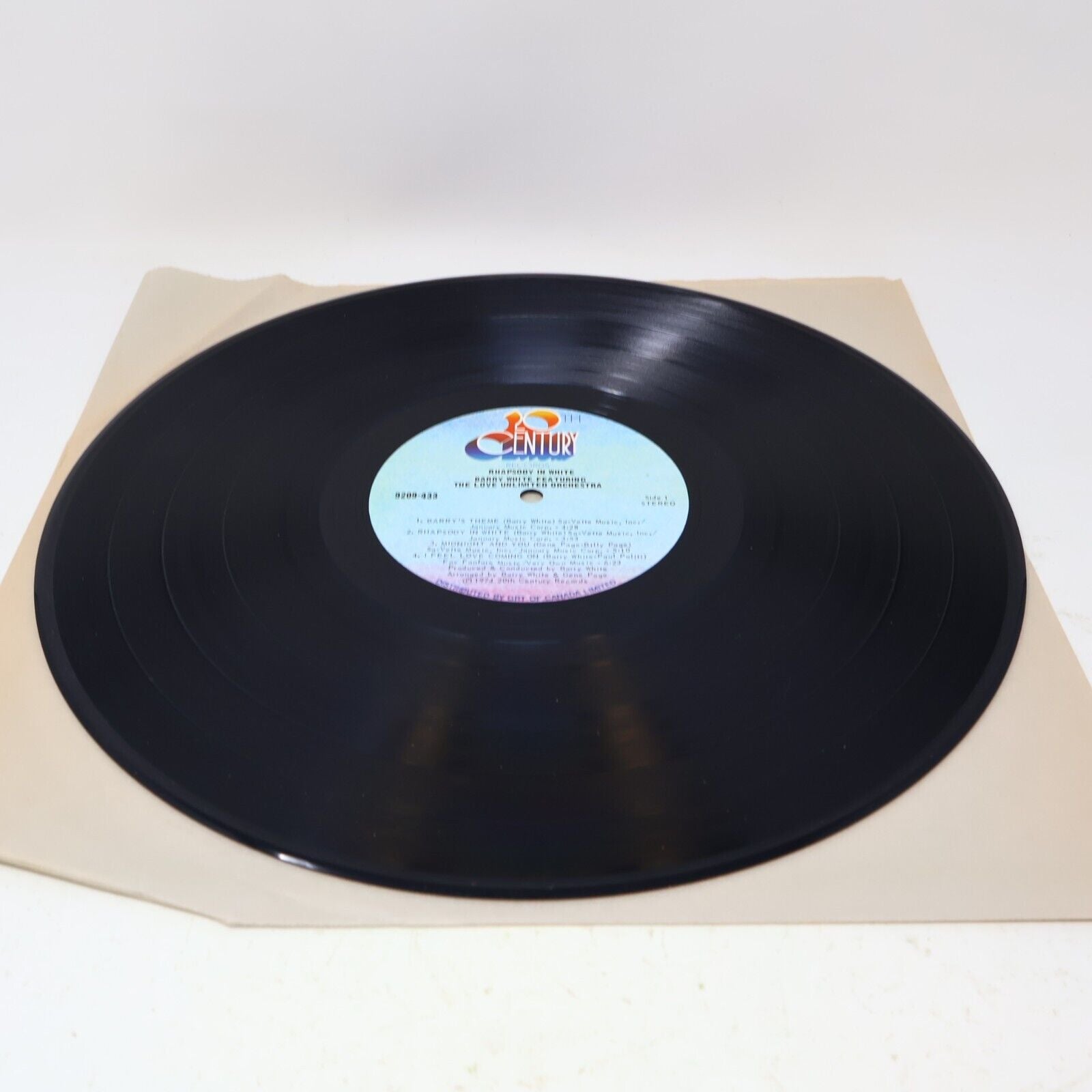 The Love Unlimited Orchestra Rhapsody in White Record 9209-433 Canada 1974 Barry