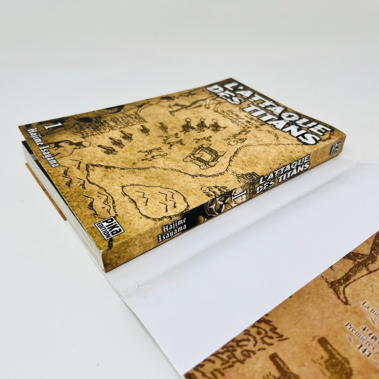Lot de 7 Mangas L'Attaque des Titans 1 à 7 de Hajime Isayama en Français Pika