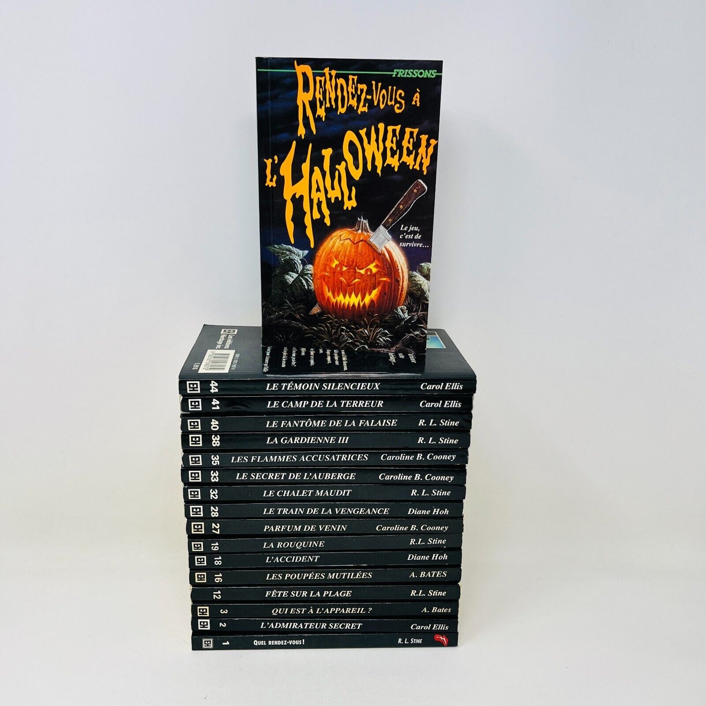 17x Frissons EH Lot Livres Quel Rendez-Vous!/L'Accident/Chalet Maudit Stine