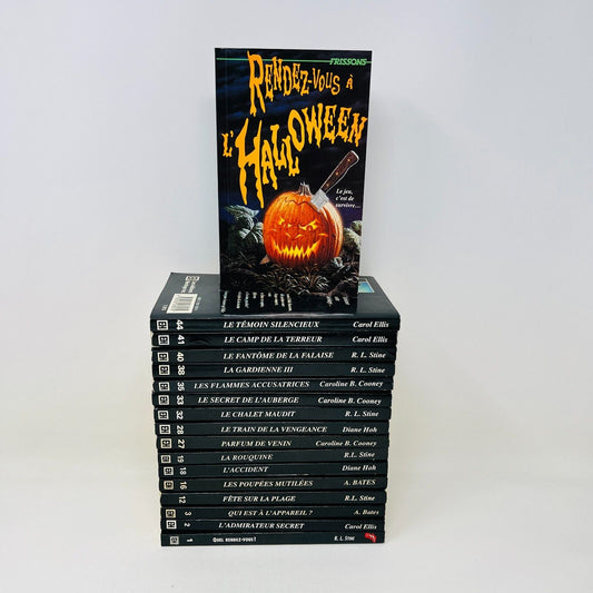 17x Frissons EH Lot Livres Quel Rendez-Vous!/L'Accident/Chalet Maudit Stine