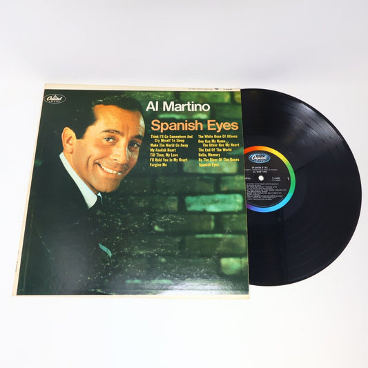 Al Martino Spanish Eyes LP Record Vinyl 1966 T-2435 Capitol Canada Hello Memory