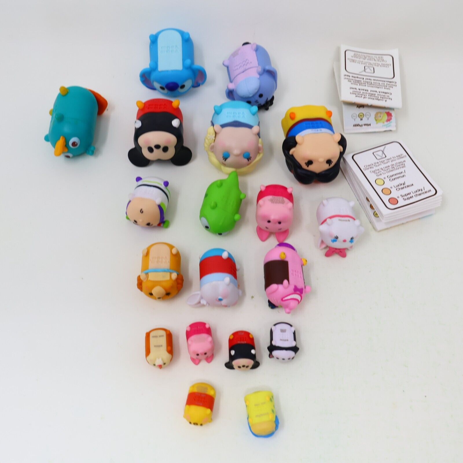 Lot of 19 Disney Tsum Tsum Figures Jakks Toys Eeyore Mickey Stitch Snow White