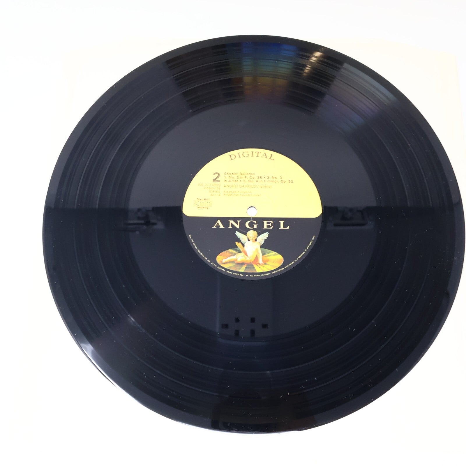 Chopin Andrei Gavrilov The Four Ballades Sonata #2 B Flat Minor Record DS-37669