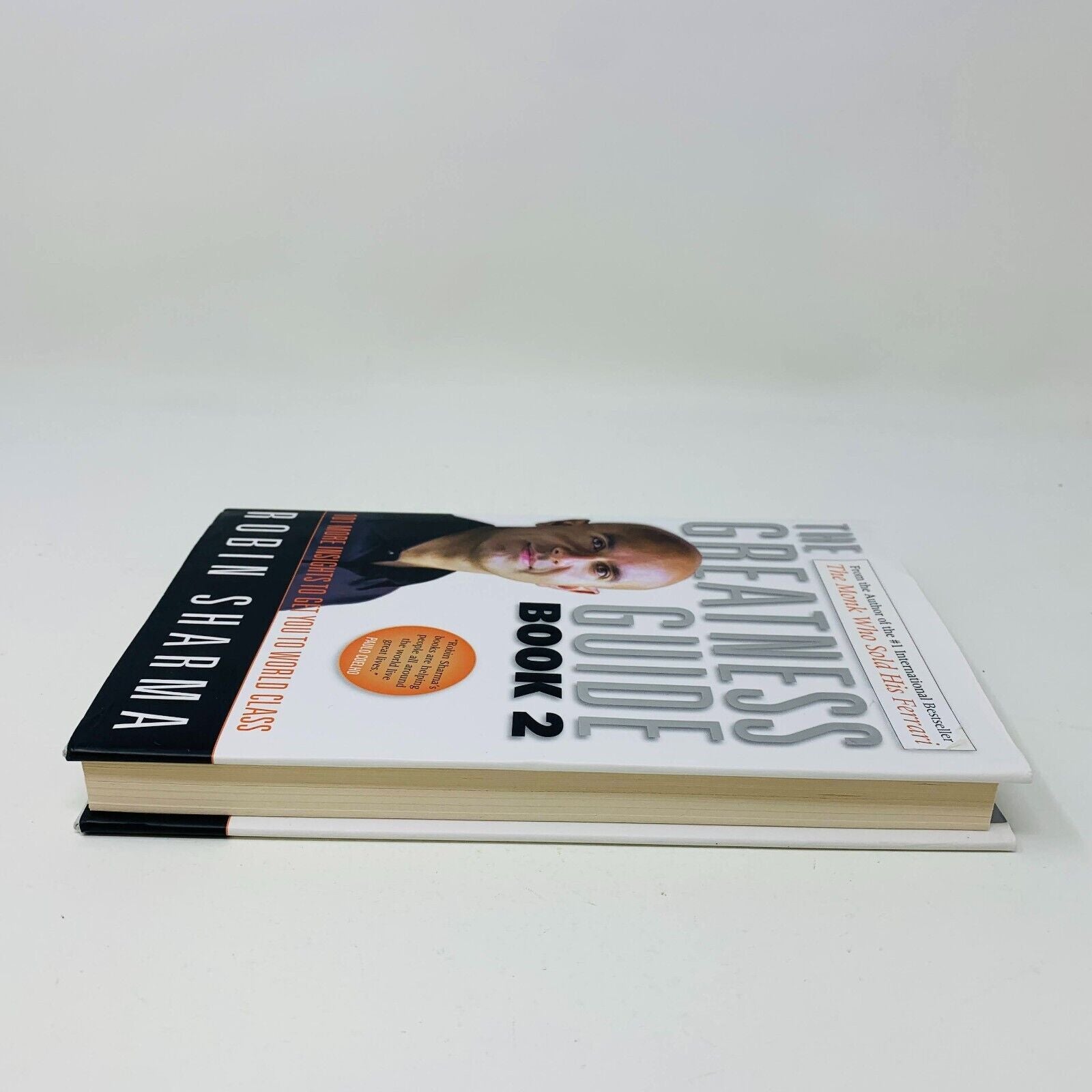 2007 The Greatness Guide Book 2 by Robin Sharma Hardcover DJ Self-Help 1st Print