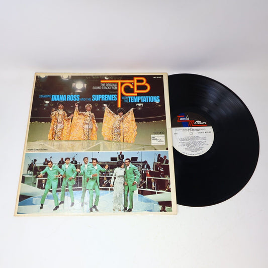 The Original Soundtrack From TCB Diana Ross Supremes Temptations LP Record 1968