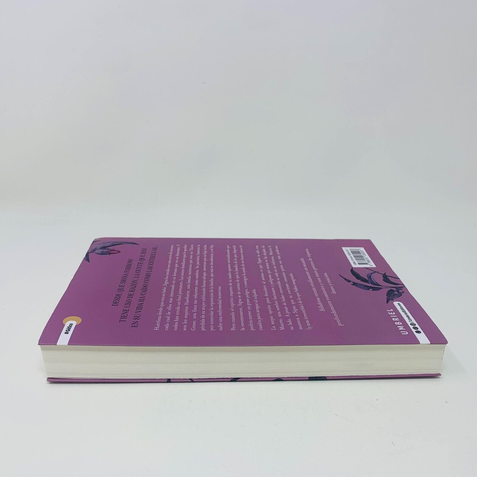 2023 Belladonna Umbriel Paperback Book by Adalyn Grace in Spanish Libro Español