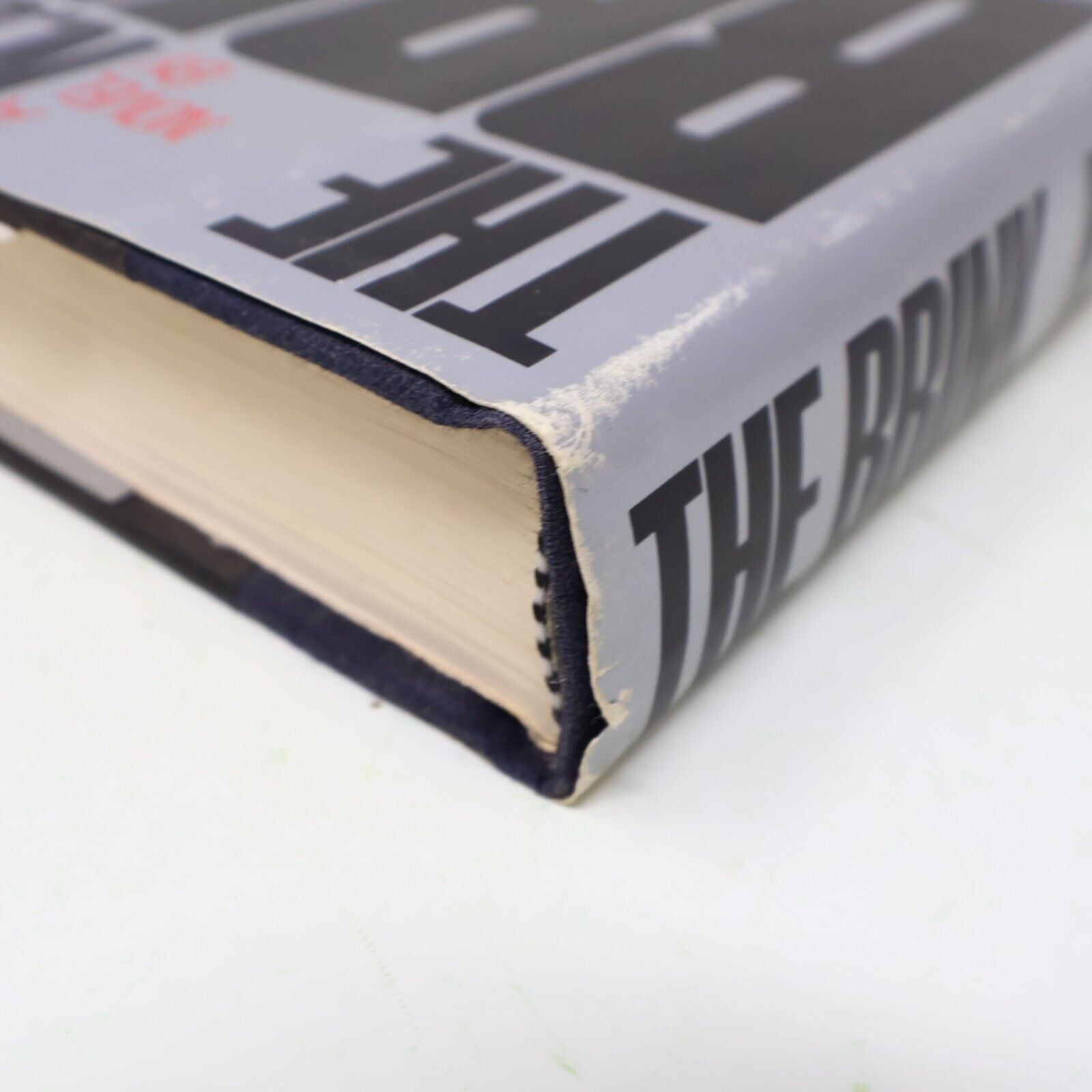 1982 The Brink N. J. Crisp Espionage Spy Thriller Viking Hardcover Book 80s HC