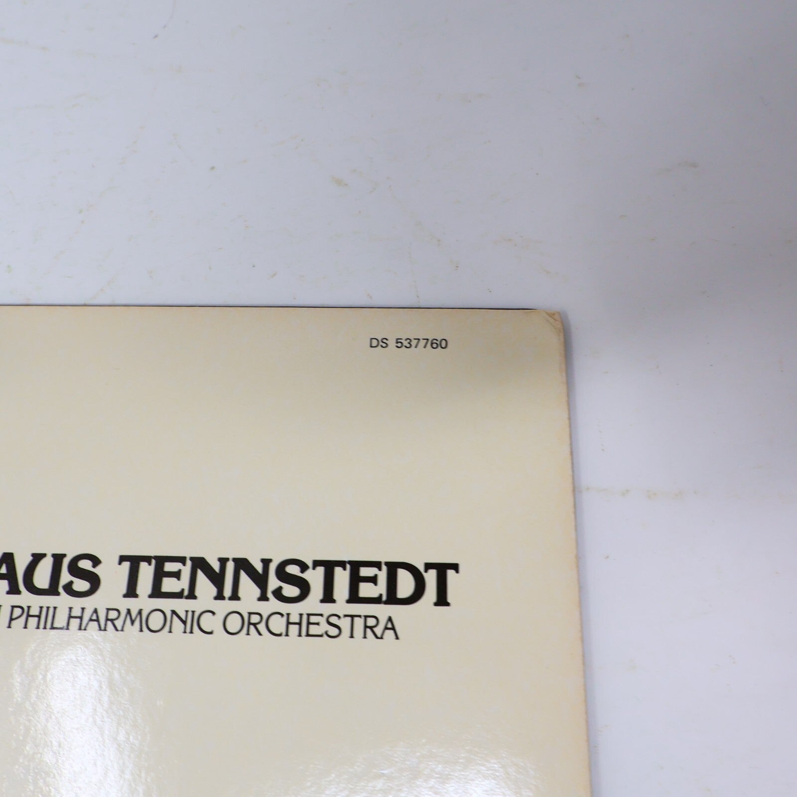 Klaus Tennstedt Berlin Philharmonic Mendelssohn / Schumann EMI Record DS 537760