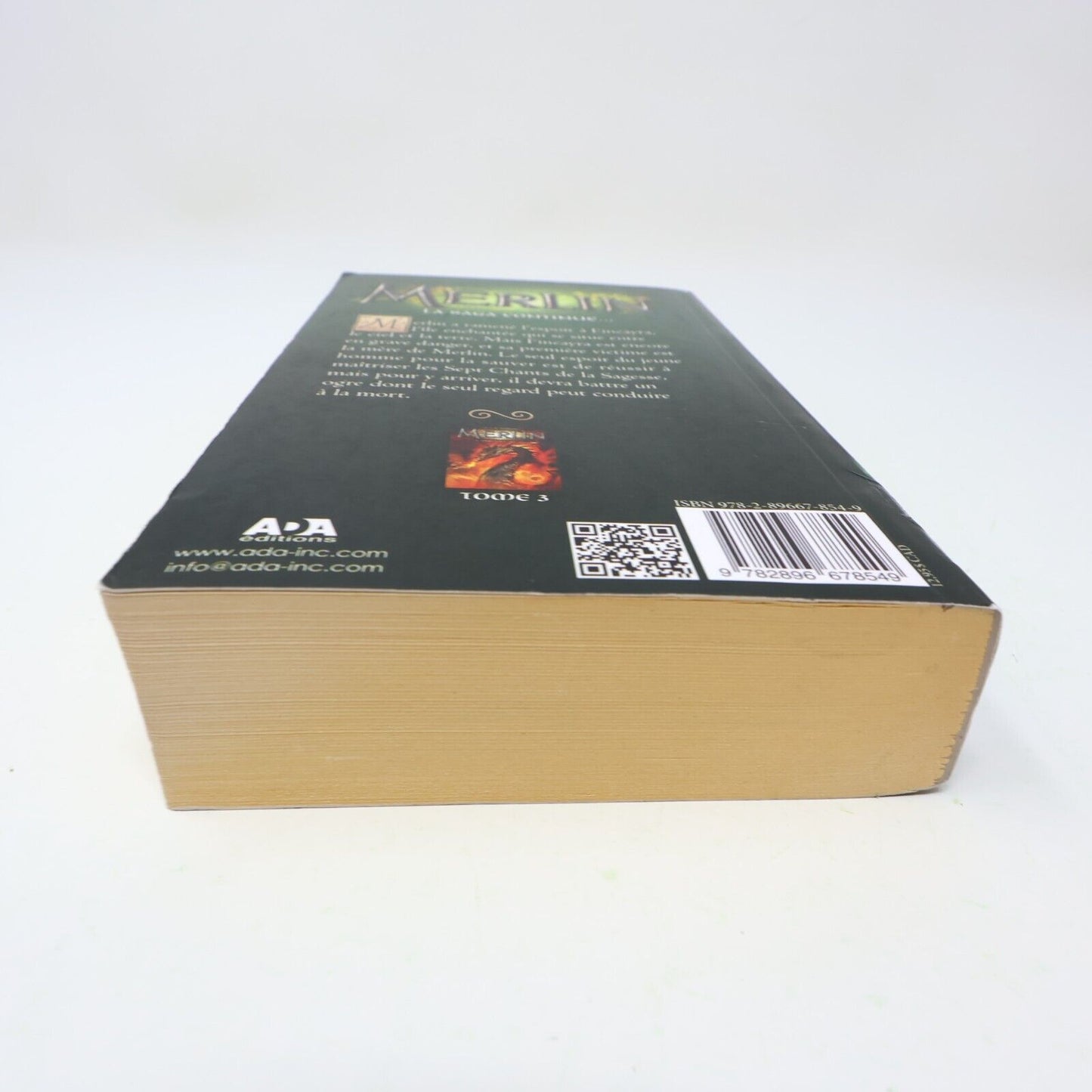 2013 Les Sept Chansons T. A. Barron Merlin #2 Ada Français Paperback Fantasy PB